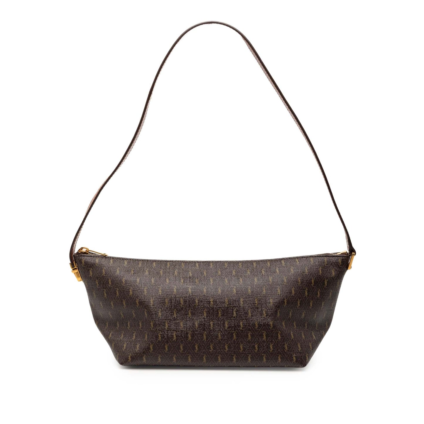 Saint Laurent Coated Canvas Le Monogramme Shoulder Bag
