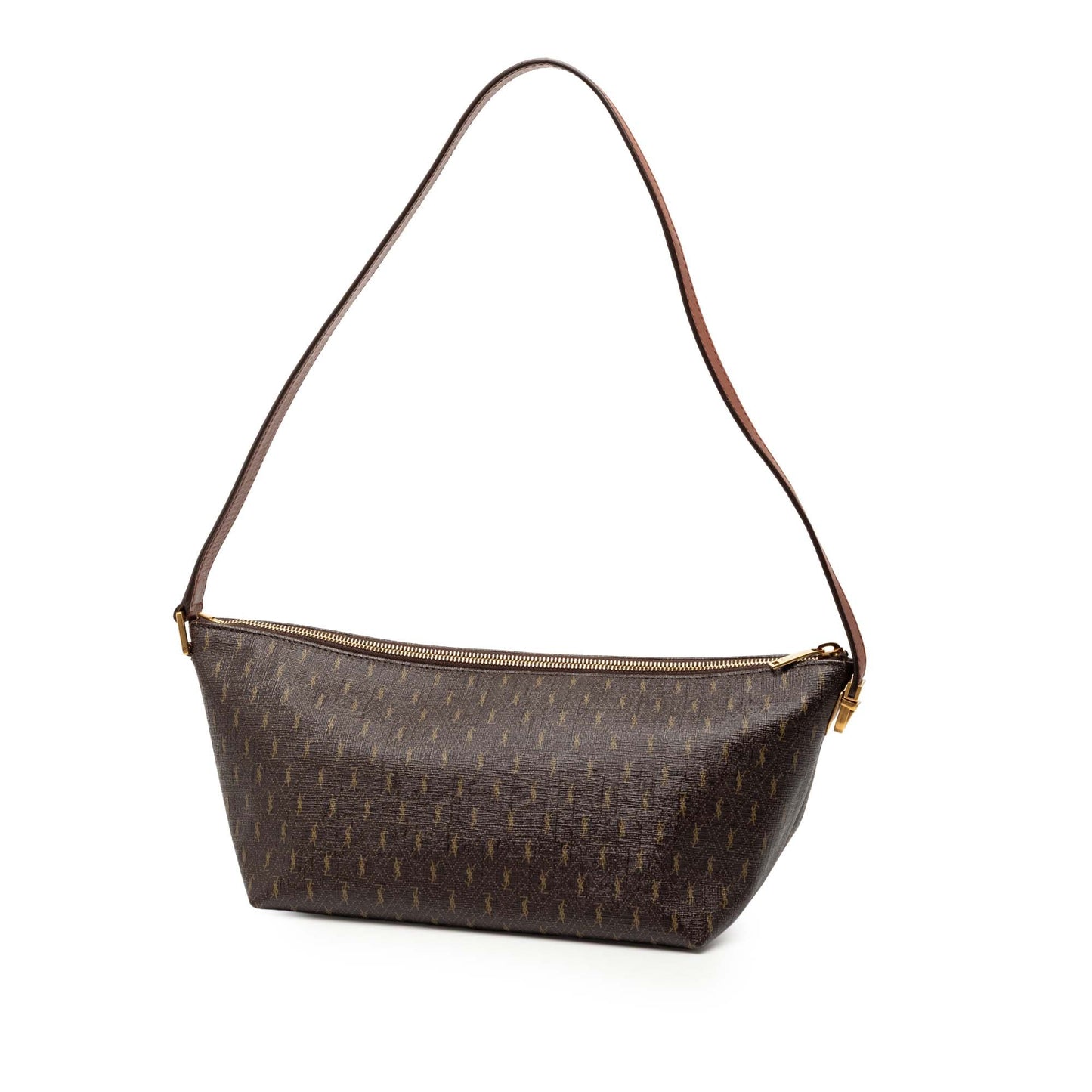 Saint Laurent Coated Canvas Le Monogramme Shoulder Bag