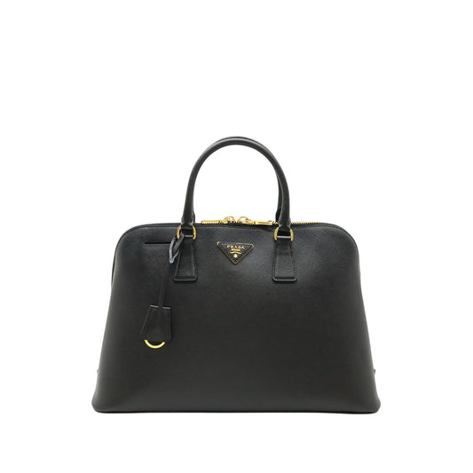 Prada Large Saffiano Lux Promenade Satchel