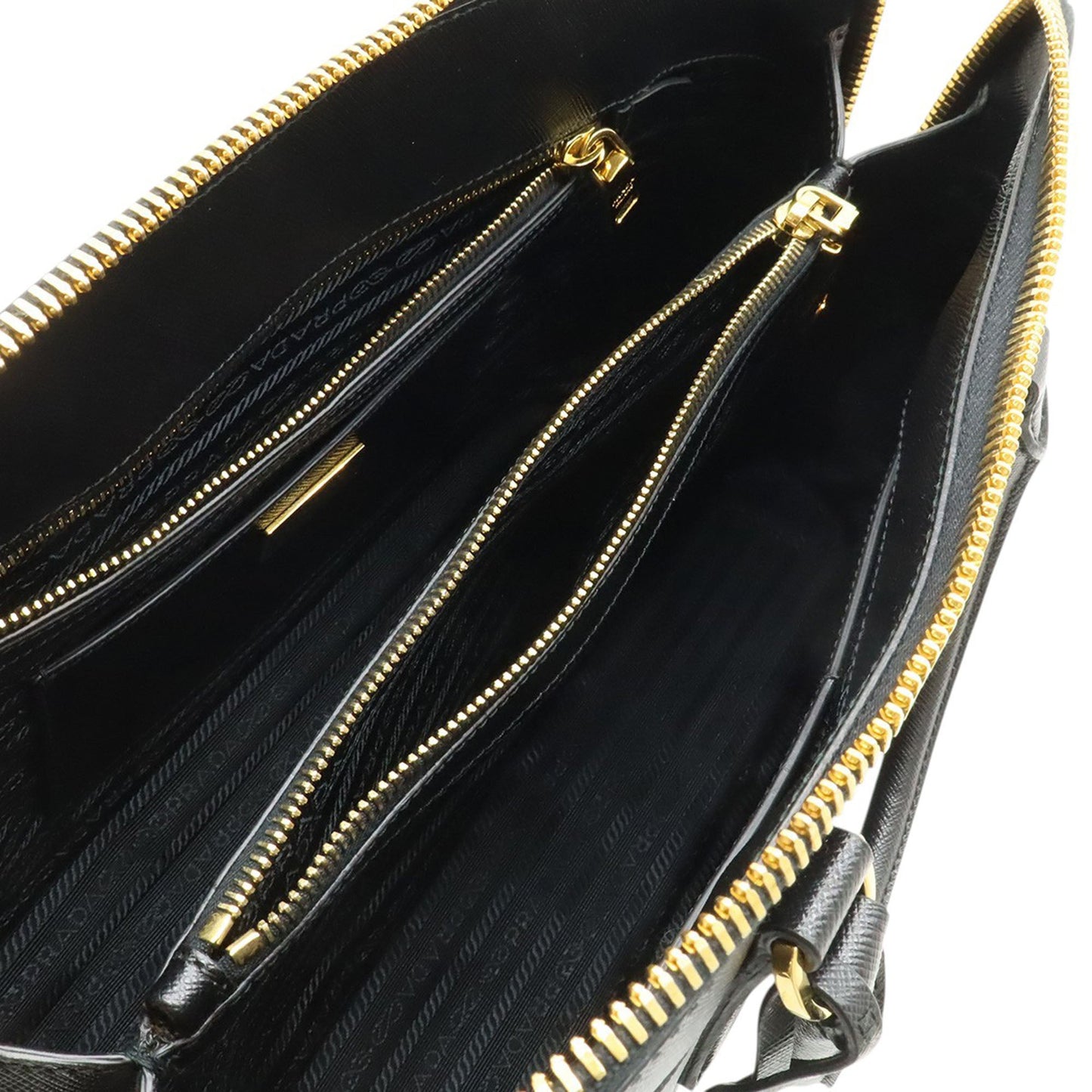 Prada Large Saffiano Lux Promenade Satchel