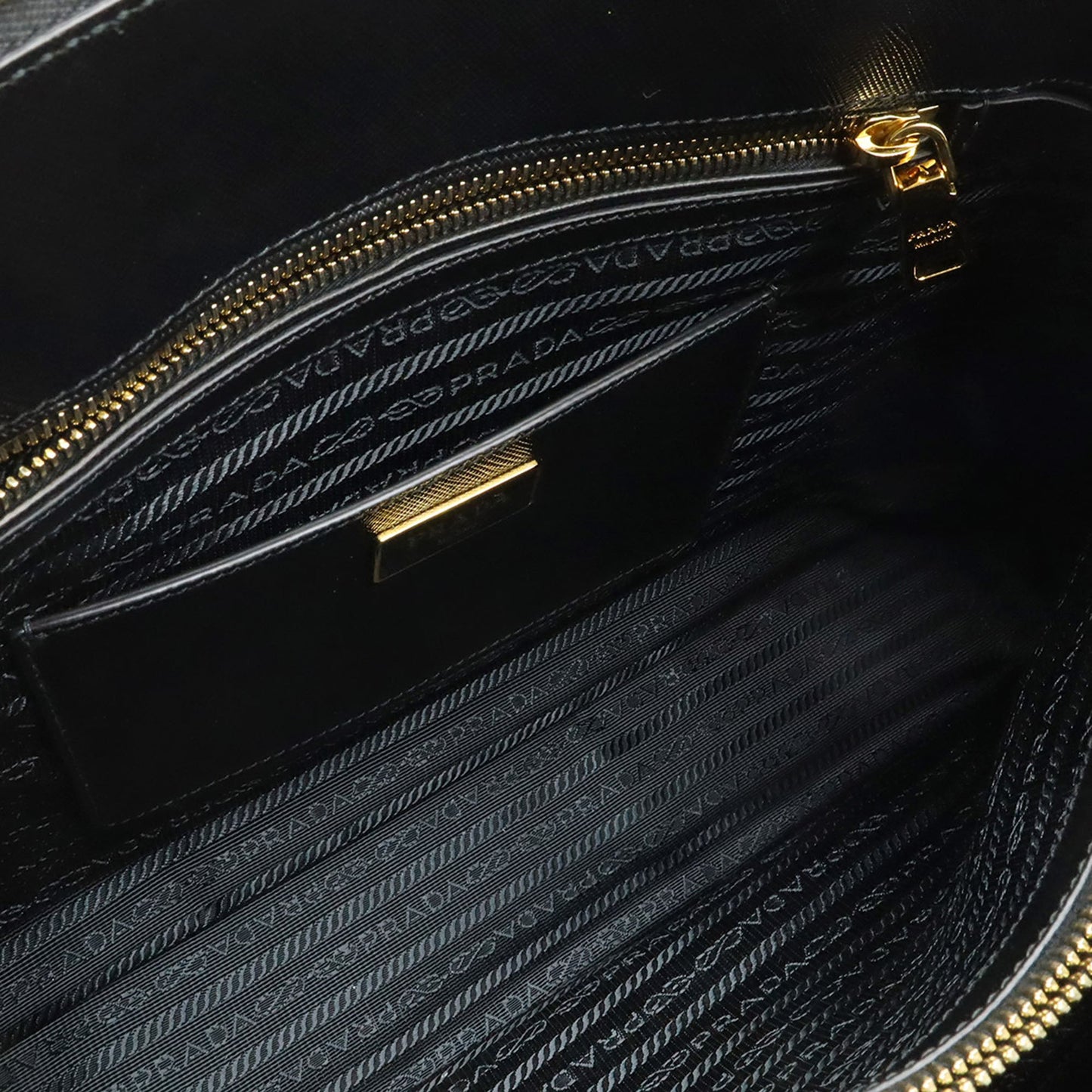 Prada Large Saffiano Lux Promenade Satchel