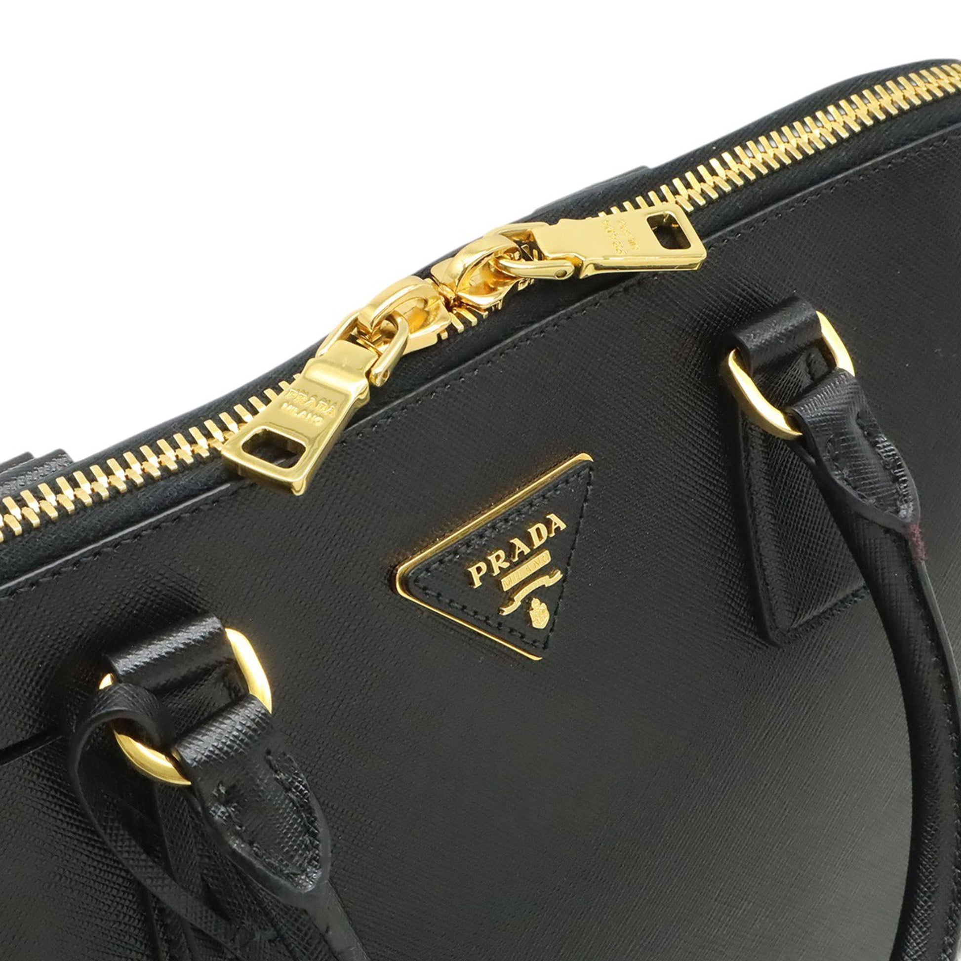 Prada Large Saffiano Lux Promenade Satchel