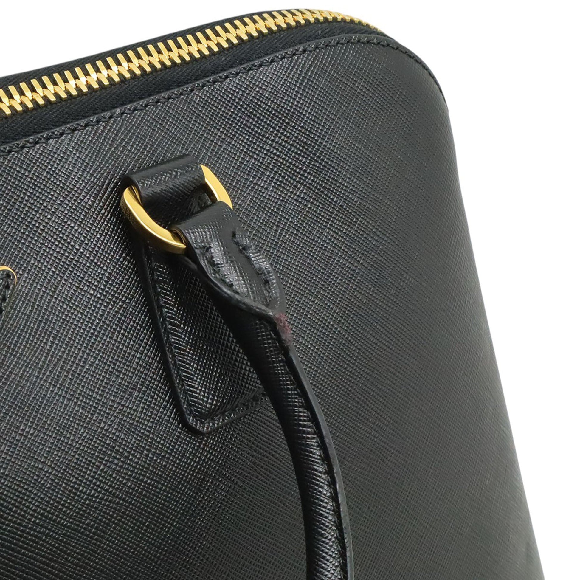 Prada Large Saffiano Lux Promenade Satchel