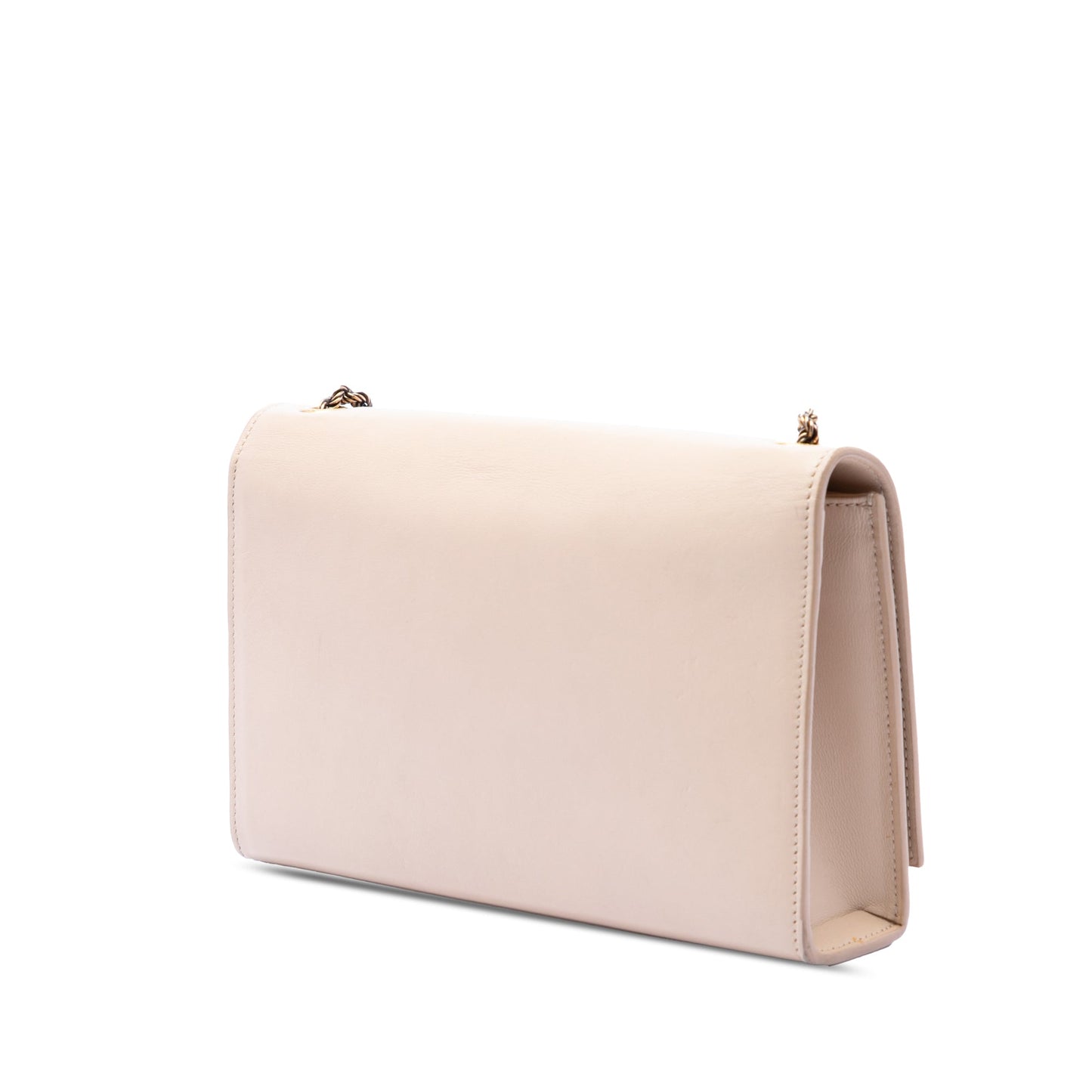 Saint Laurent Medium Smooth Calfskin Braided Monogram Kate Crossbody