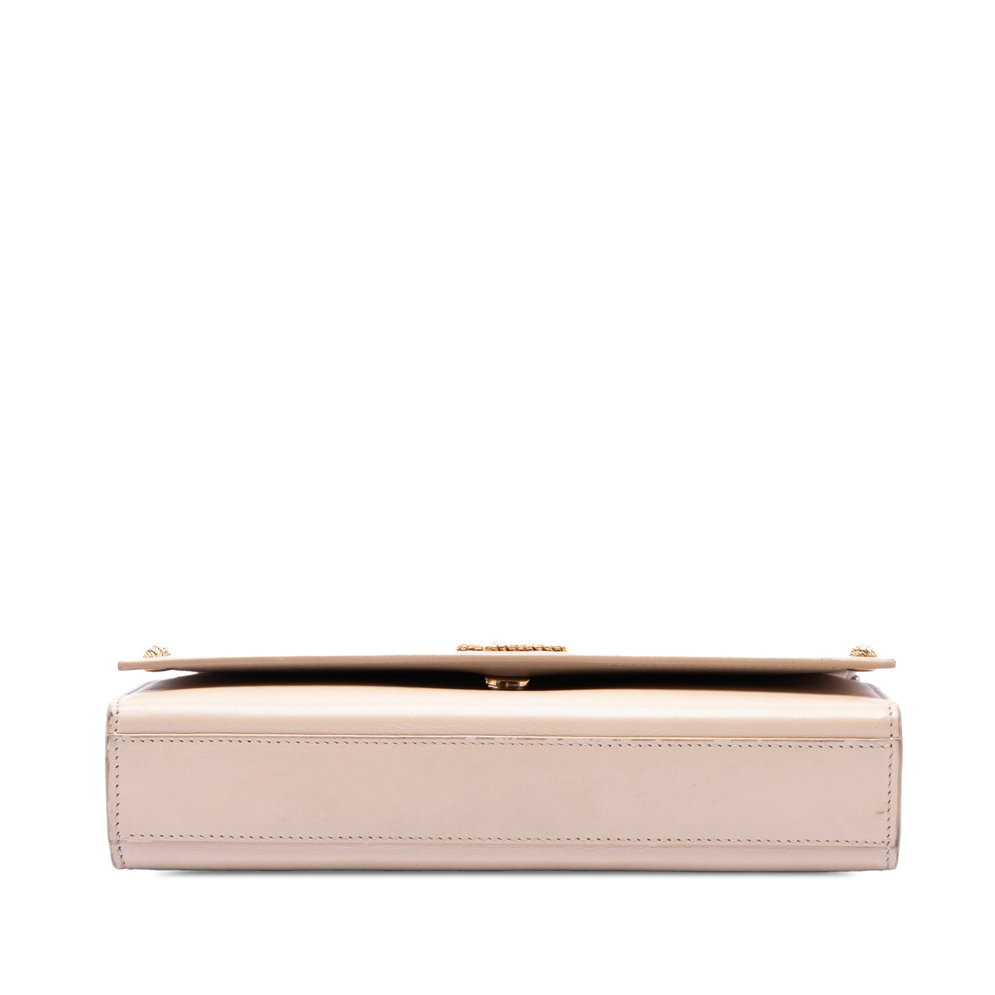 Saint Laurent Medium Smooth Calfskin Braided Monogram Kate Crossbody