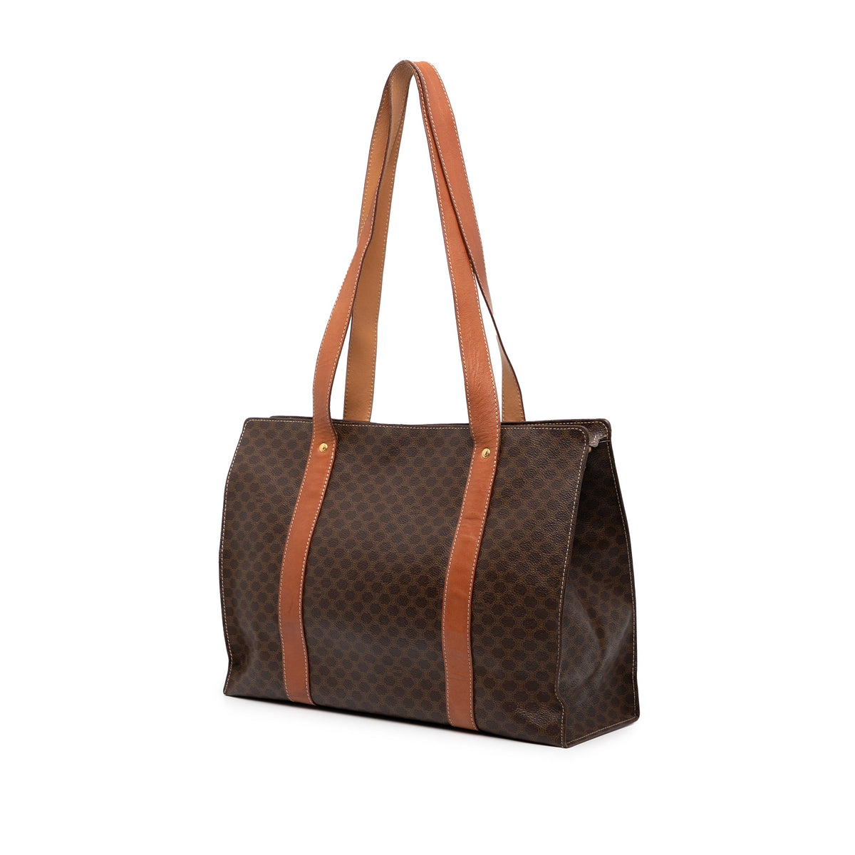 Celine Macadam Coated Canvas Tote