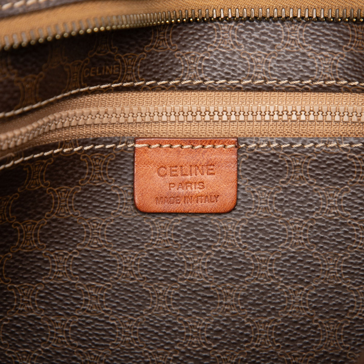 Celine Macadam Coated Canvas Tote