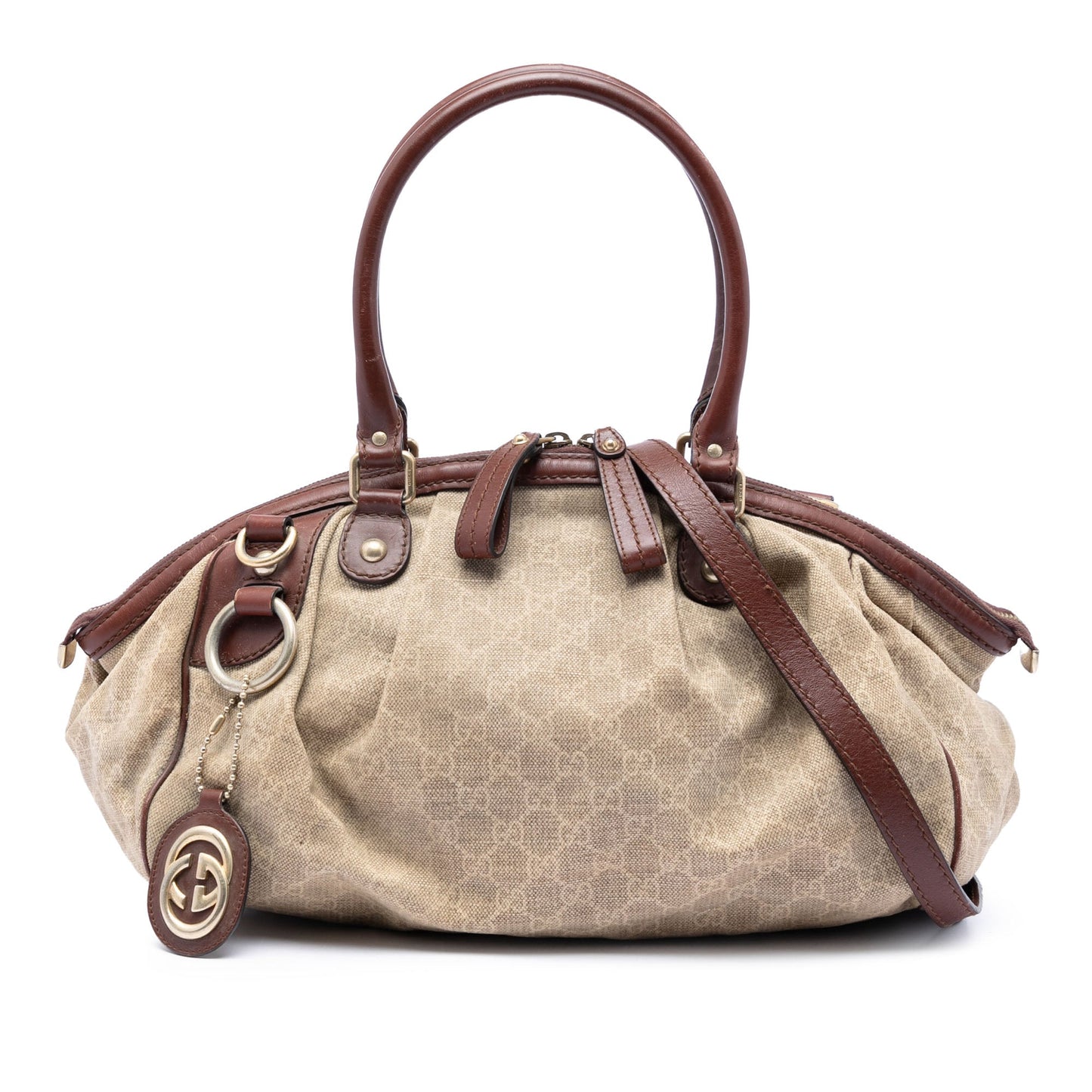 Gucci GG Canvas Sukey Satchel