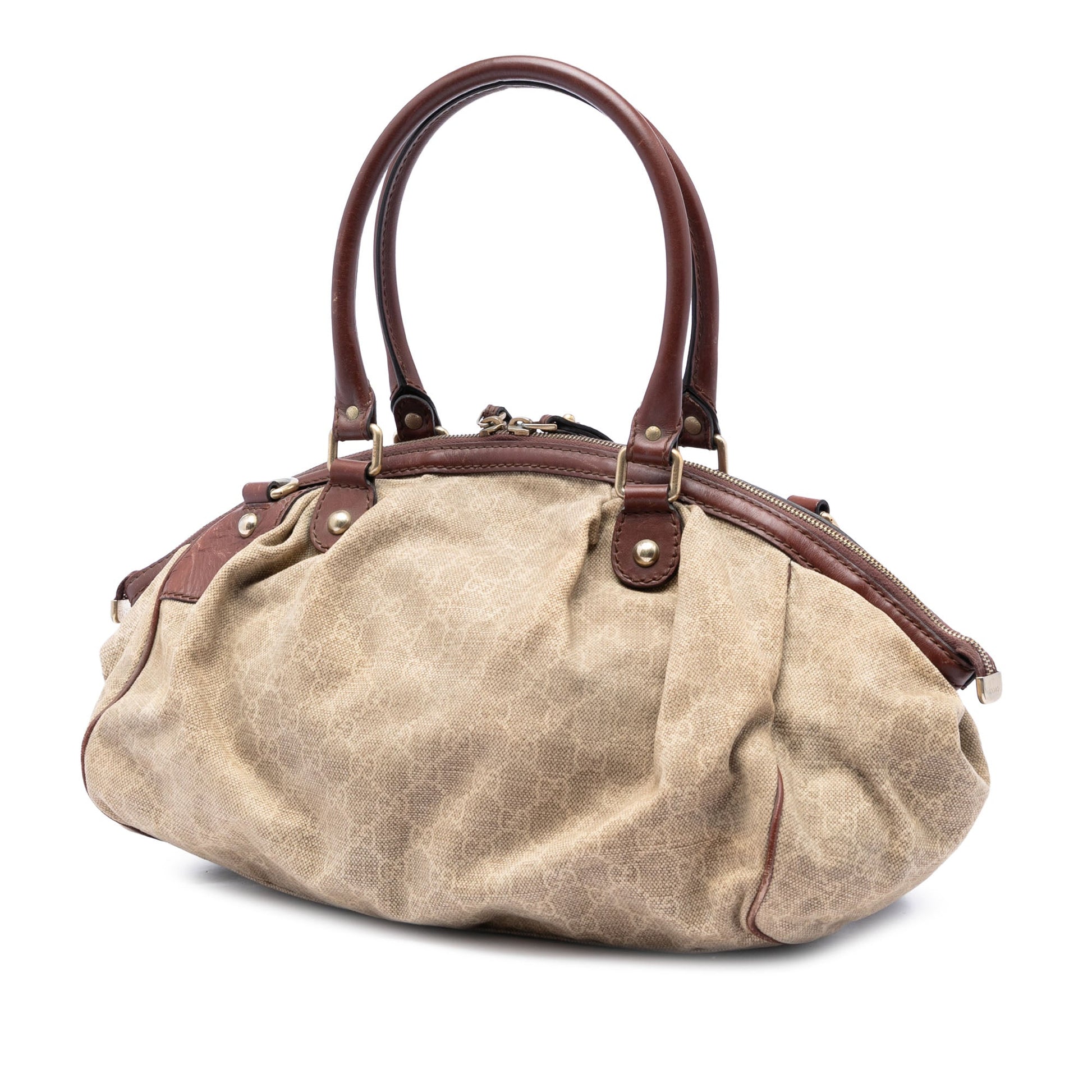 Gucci GG Canvas Sukey Satchel