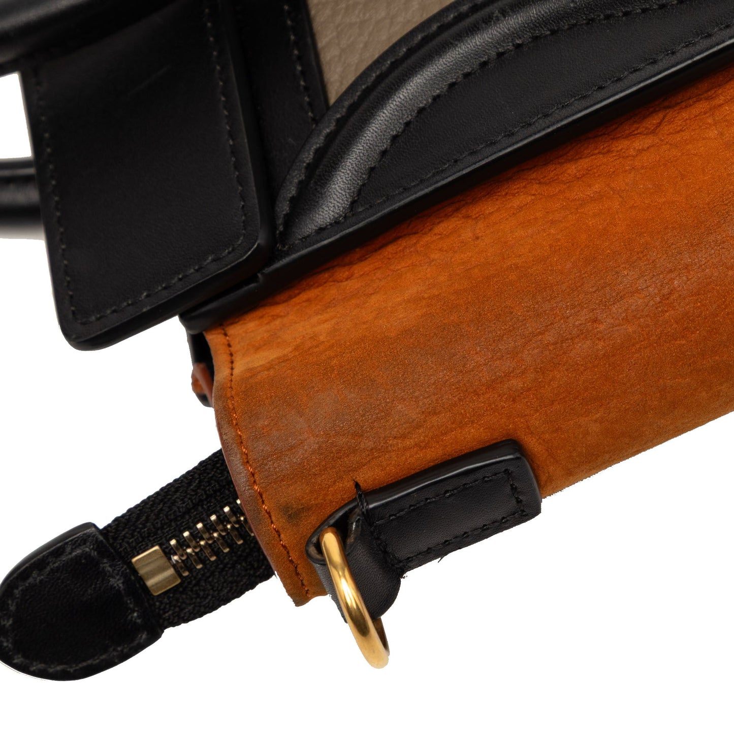 Celine Nano Tricolor Leather Luggage Tote