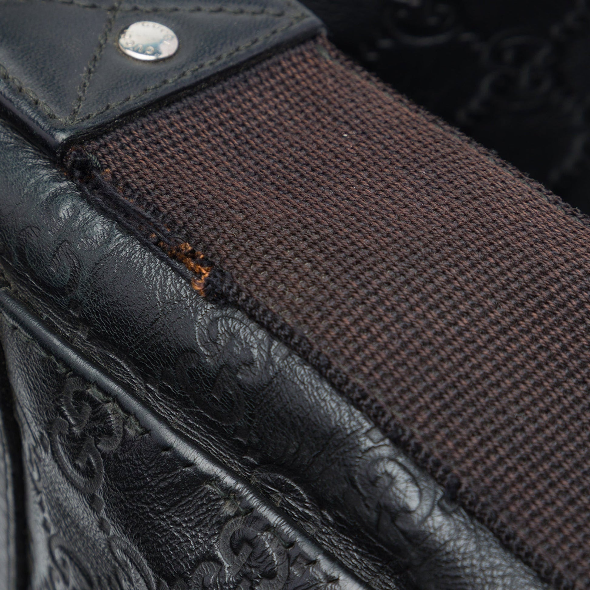 Gucci Guccissima Web Crossbody
