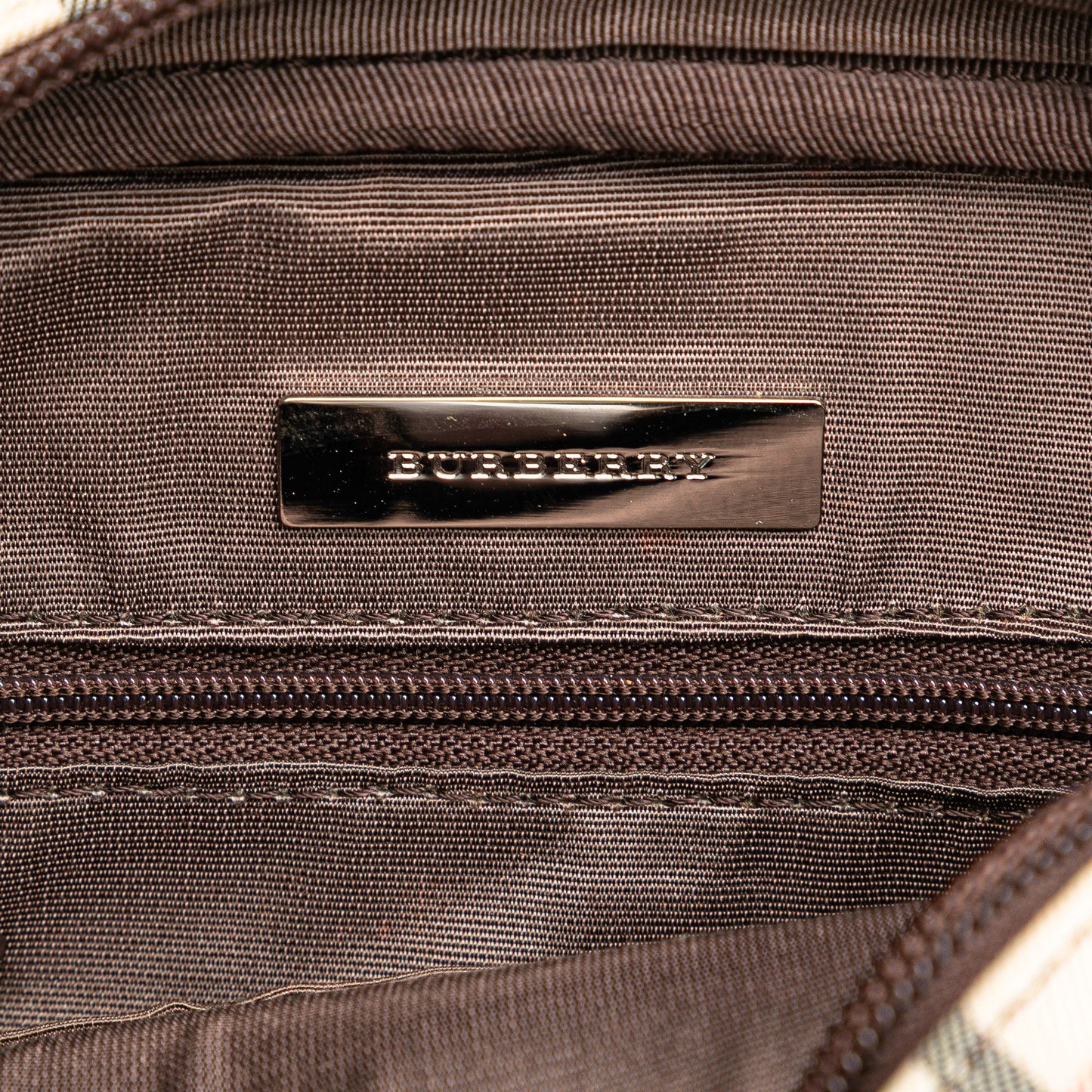 Burberry House Check Canvas Crossbody