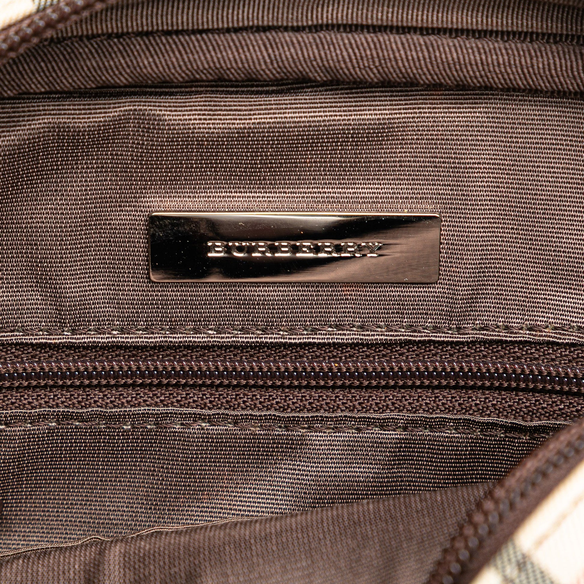 Burberry House Check Canvas Crossbody