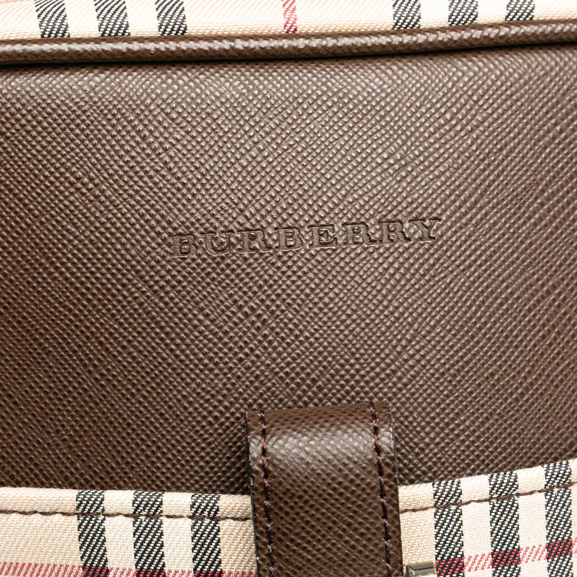 Burberry House Check Canvas Crossbody