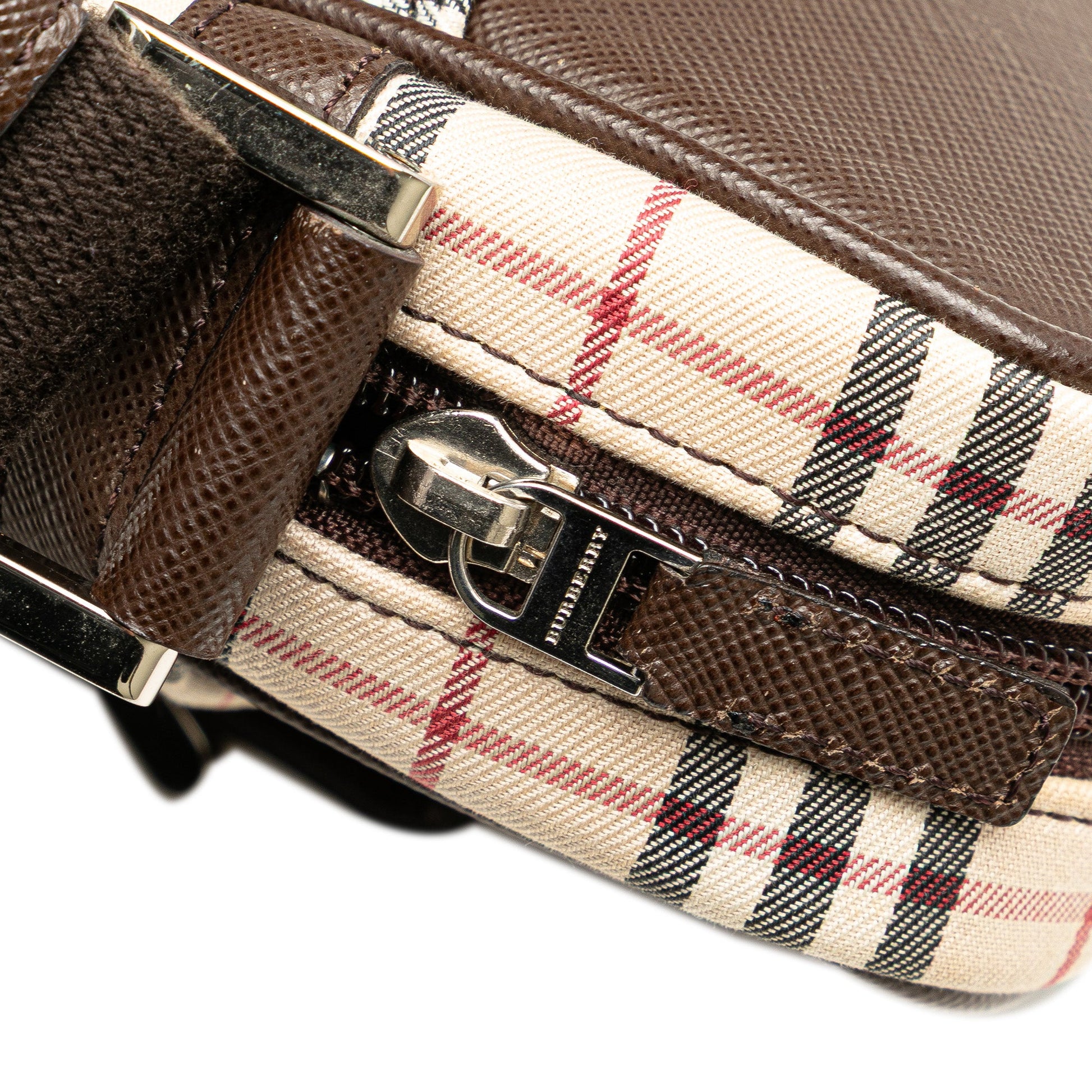 Burberry House Check Canvas Crossbody