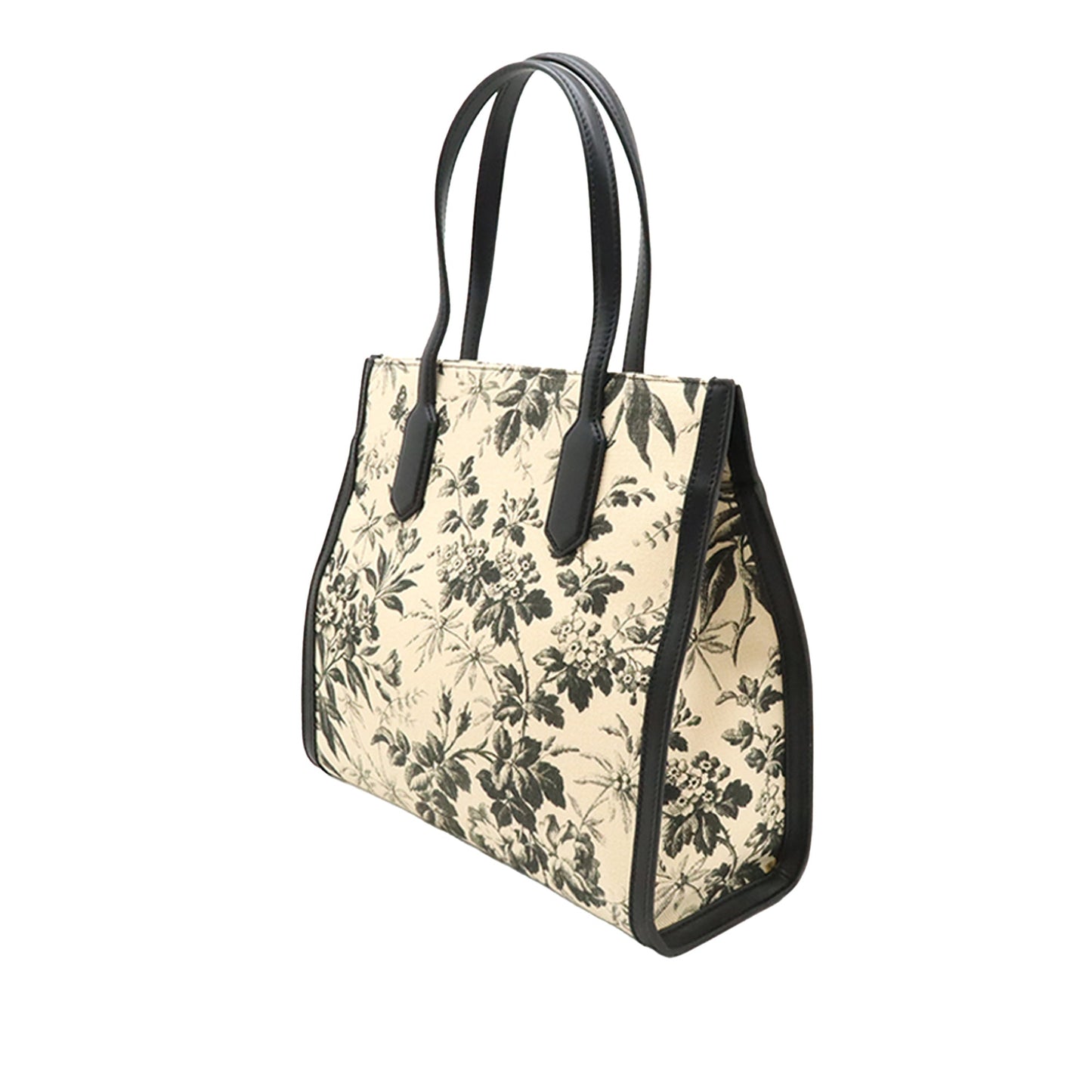Gucci Canvas GG Ribbon Herbarium Tote