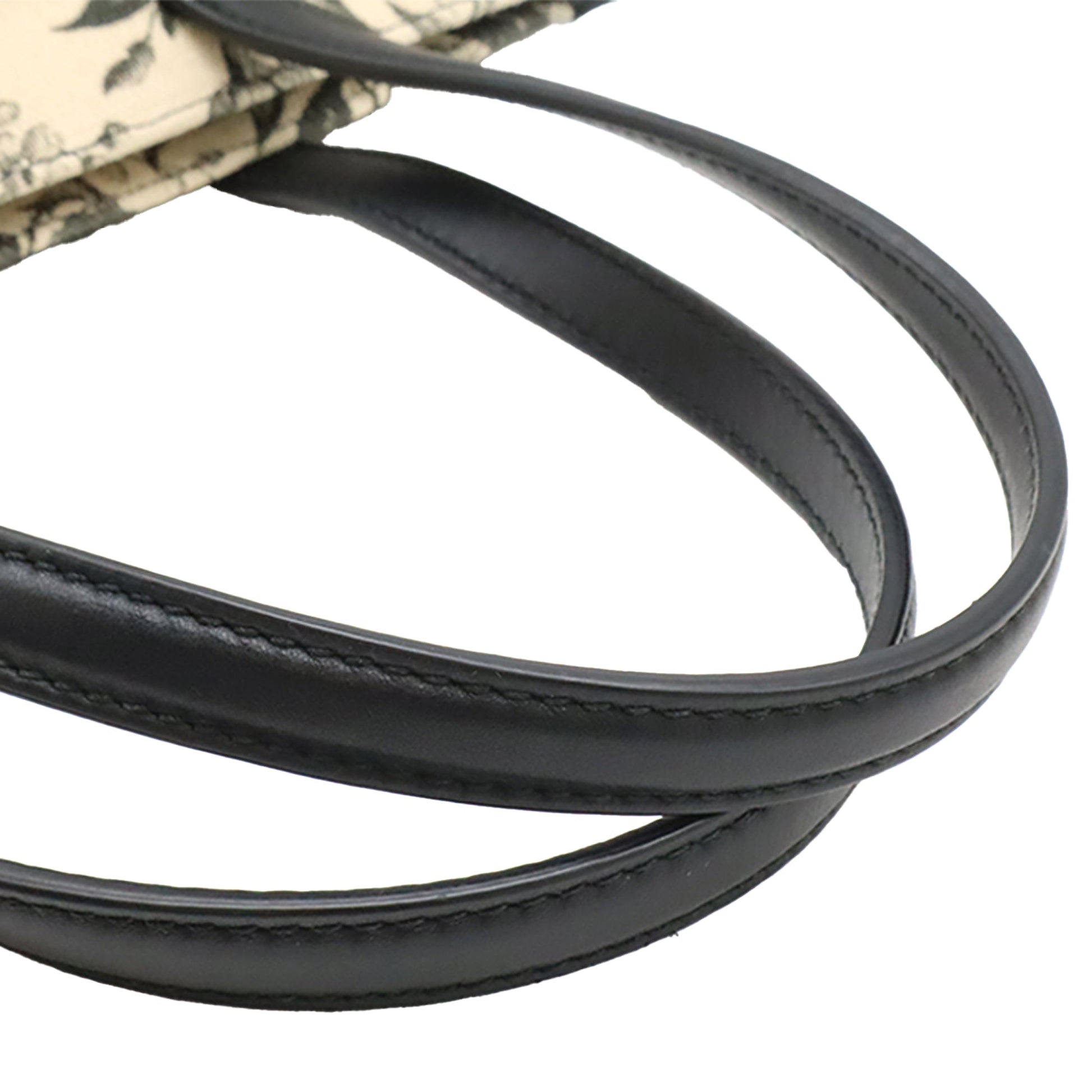Gucci Canvas GG Ribbon Herbarium Tote