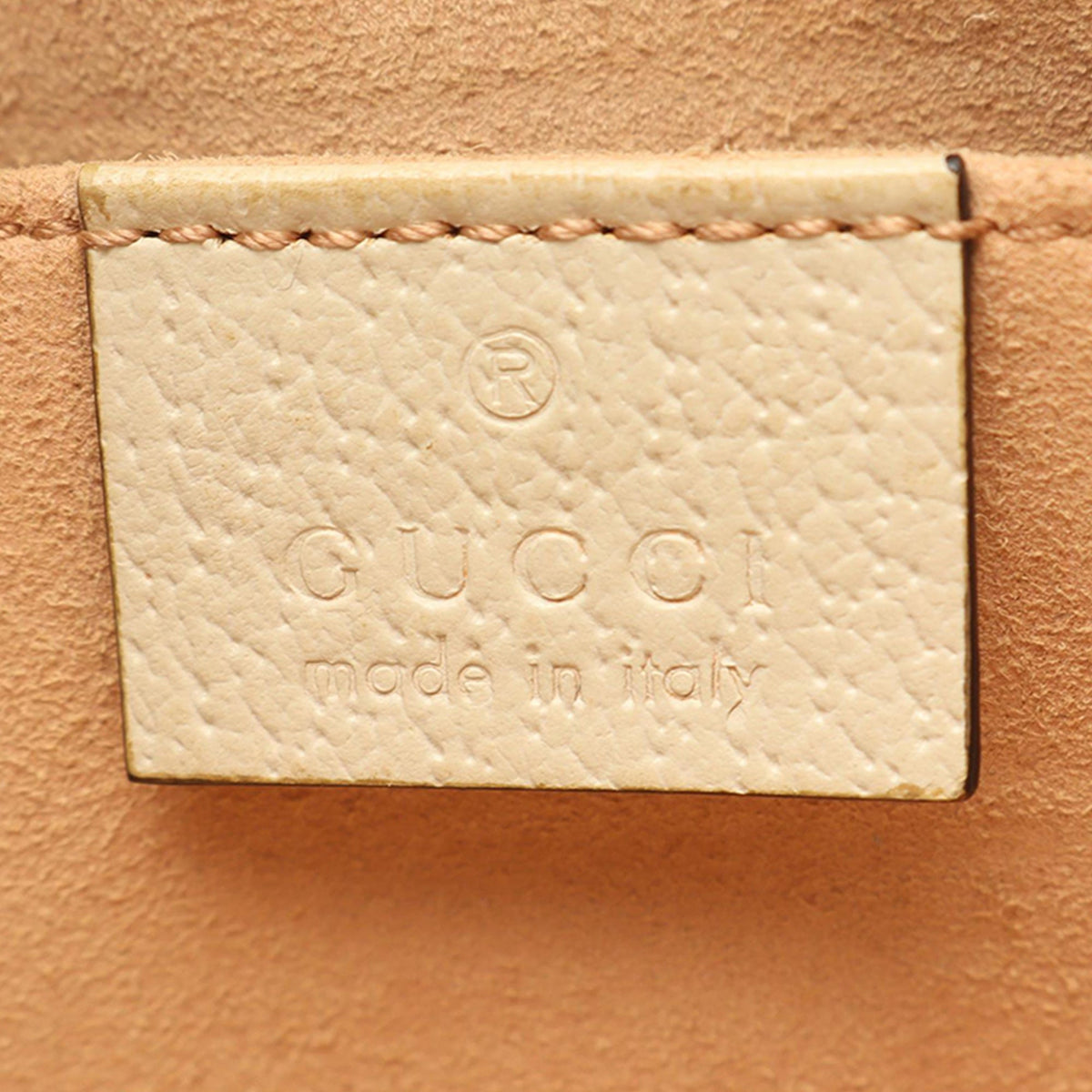 Gucci Mini GG Supreme Web Ophidia Crossbody — Beige