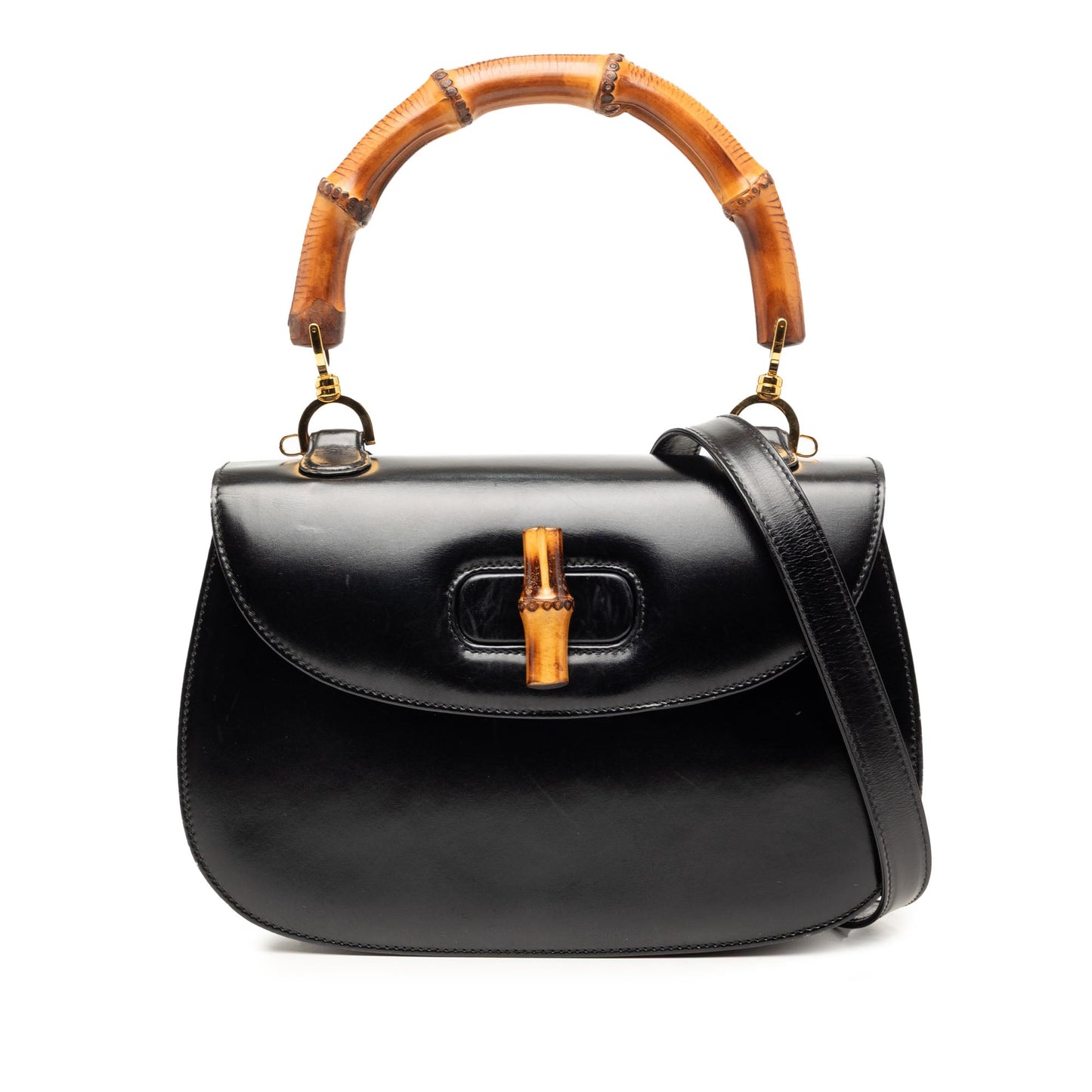 Gucci Calfskin Bamboo Night