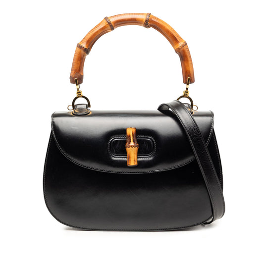 Gucci Calfskin Bamboo Night