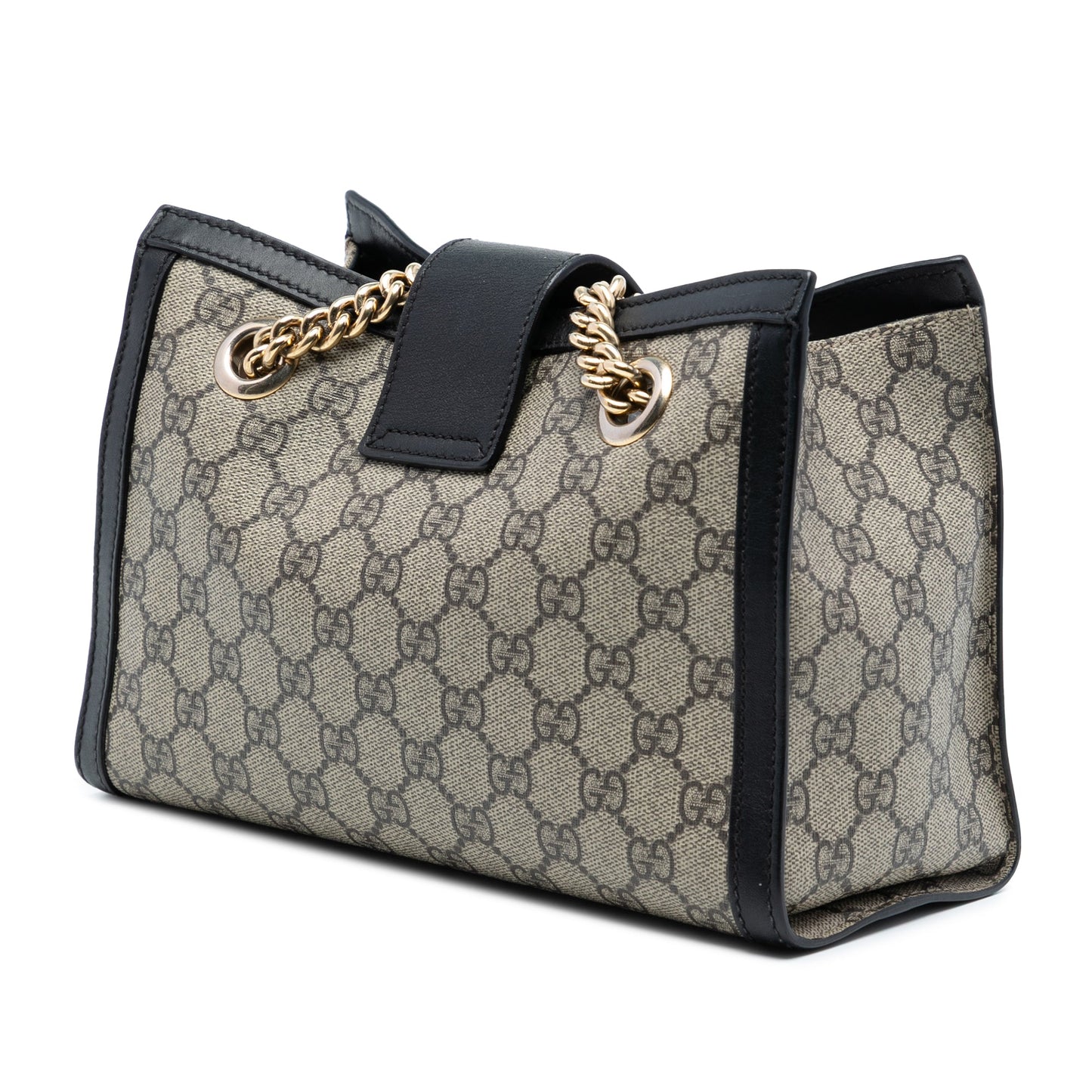 Gucci Small GG Supreme Padlock Tote