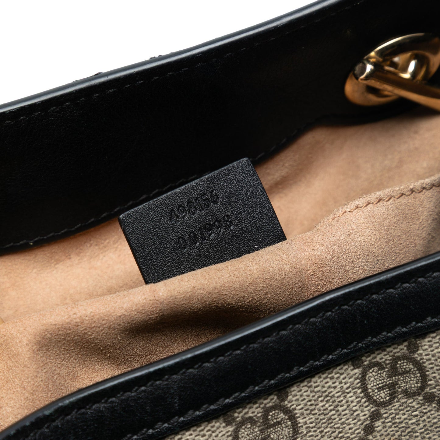 Gucci Small GG Supreme Padlock Tote