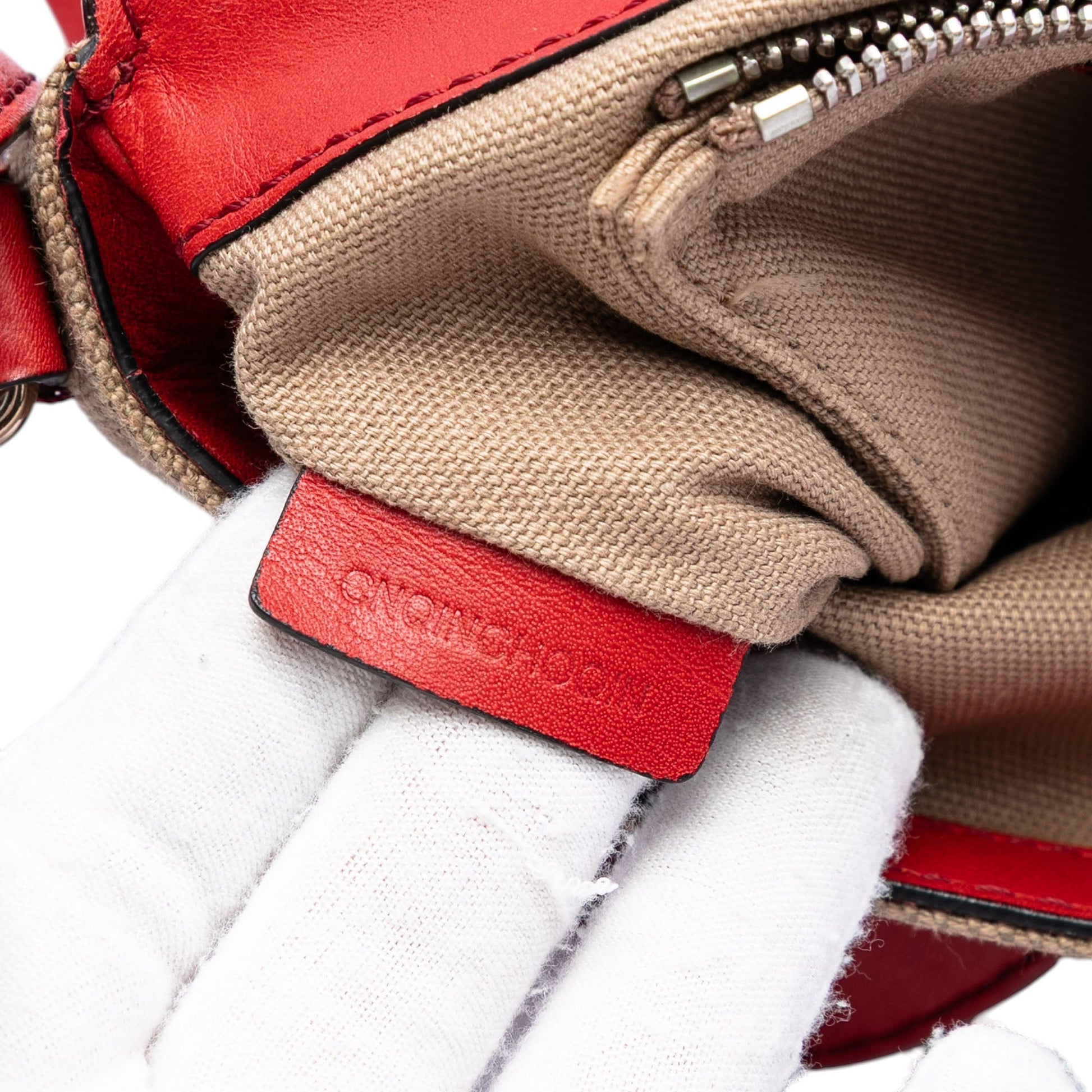Burberry Leather and House Check Canvas Henham Crossbody