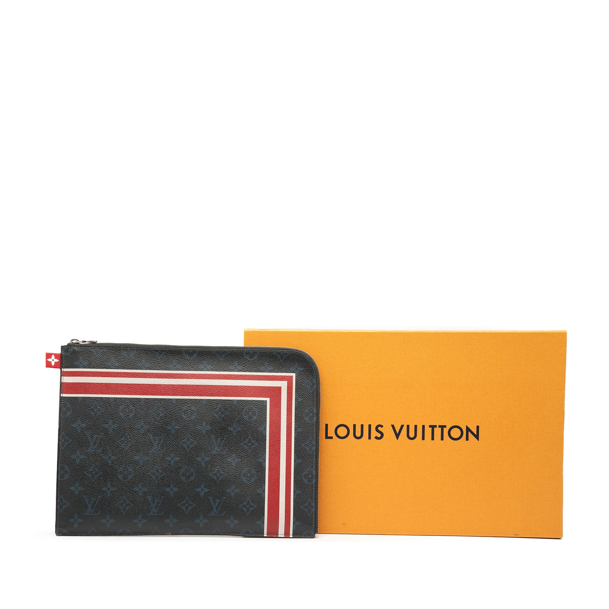 Louis Vuitton Monogram Cobalt Pochette Jour GM