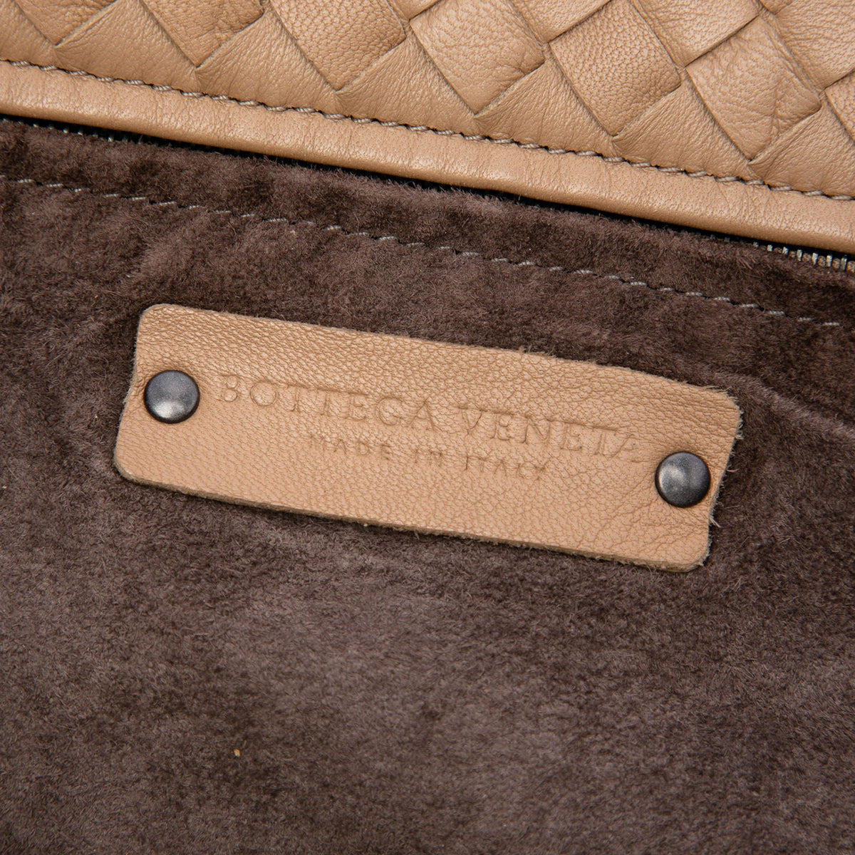 Bottega Veneta Medium Nappa Intrecciato Cesta Tote — Brown