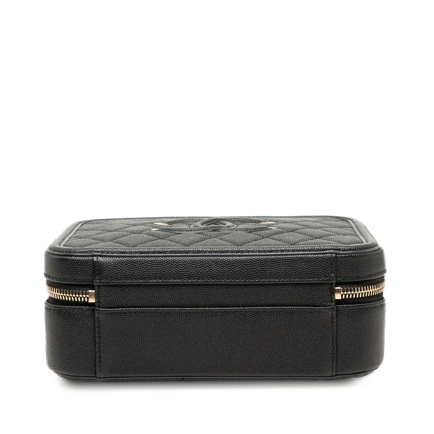 Chanel Medium Caviar CC Filigree Vanity Case