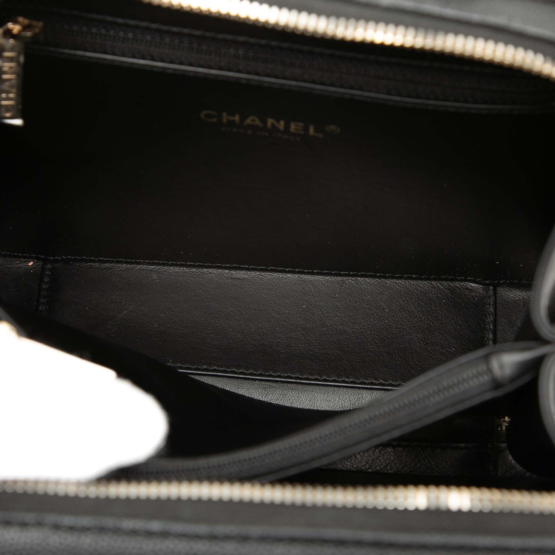 Chanel Medium Caviar CC Filigree Vanity Case