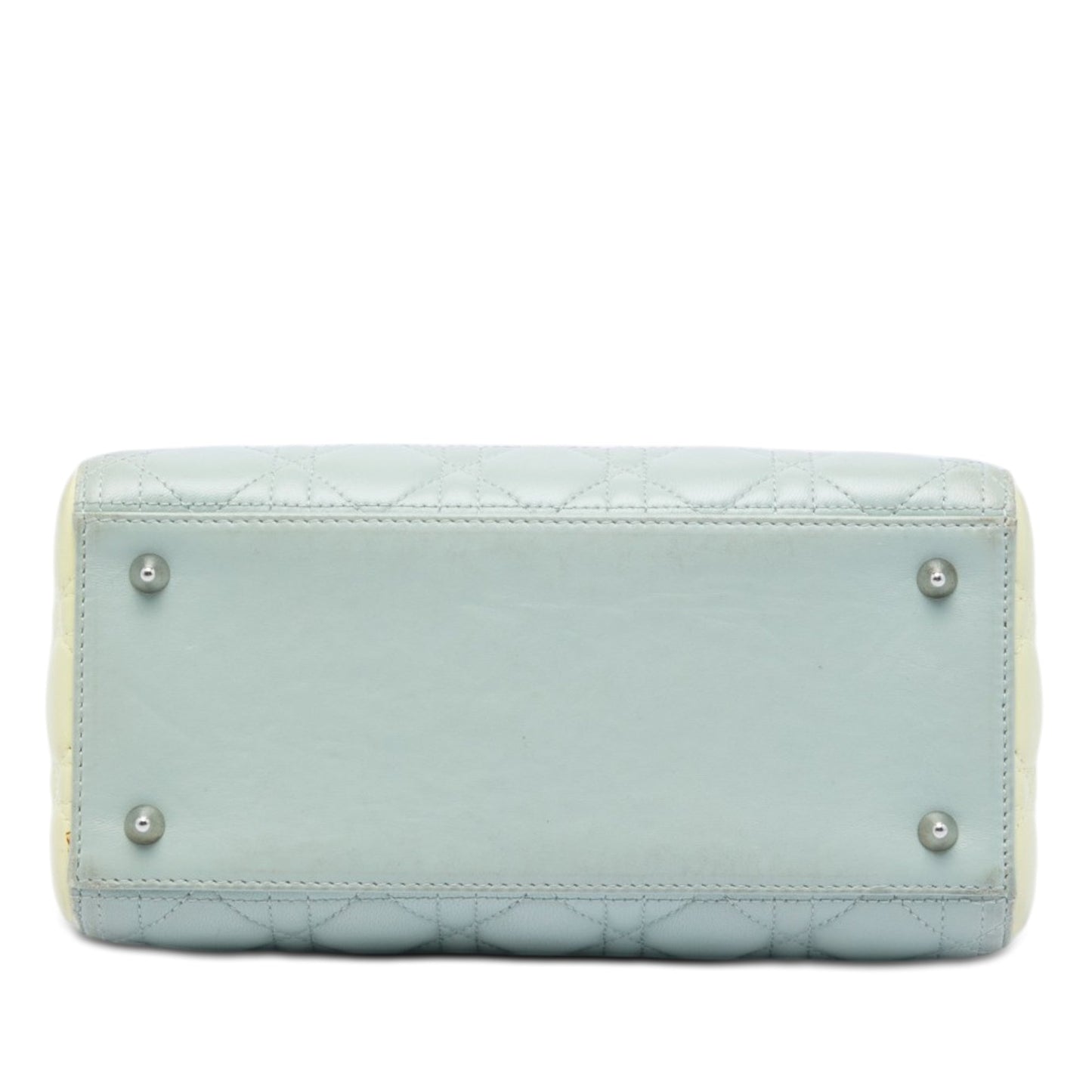 Dior Medium Tricolor Lambskin Cannage Lady Dior