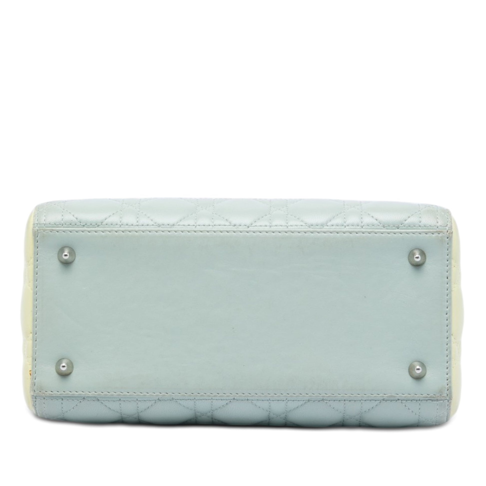 Dior Medium Tricolor Lambskin Cannage Lady Dior