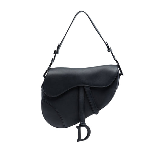 Ultra Matte Calfskin Saddle Bag