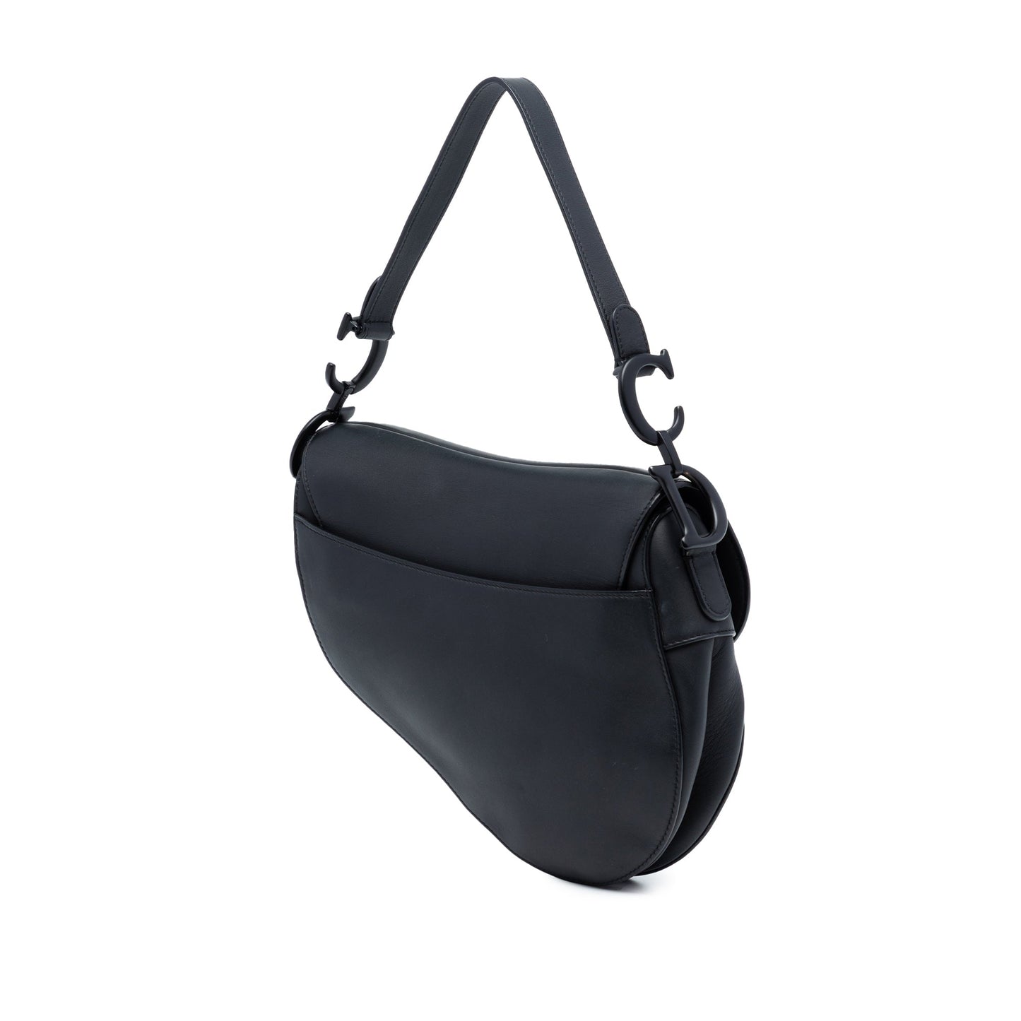 Ultra Matte Calfskin Saddle Bag