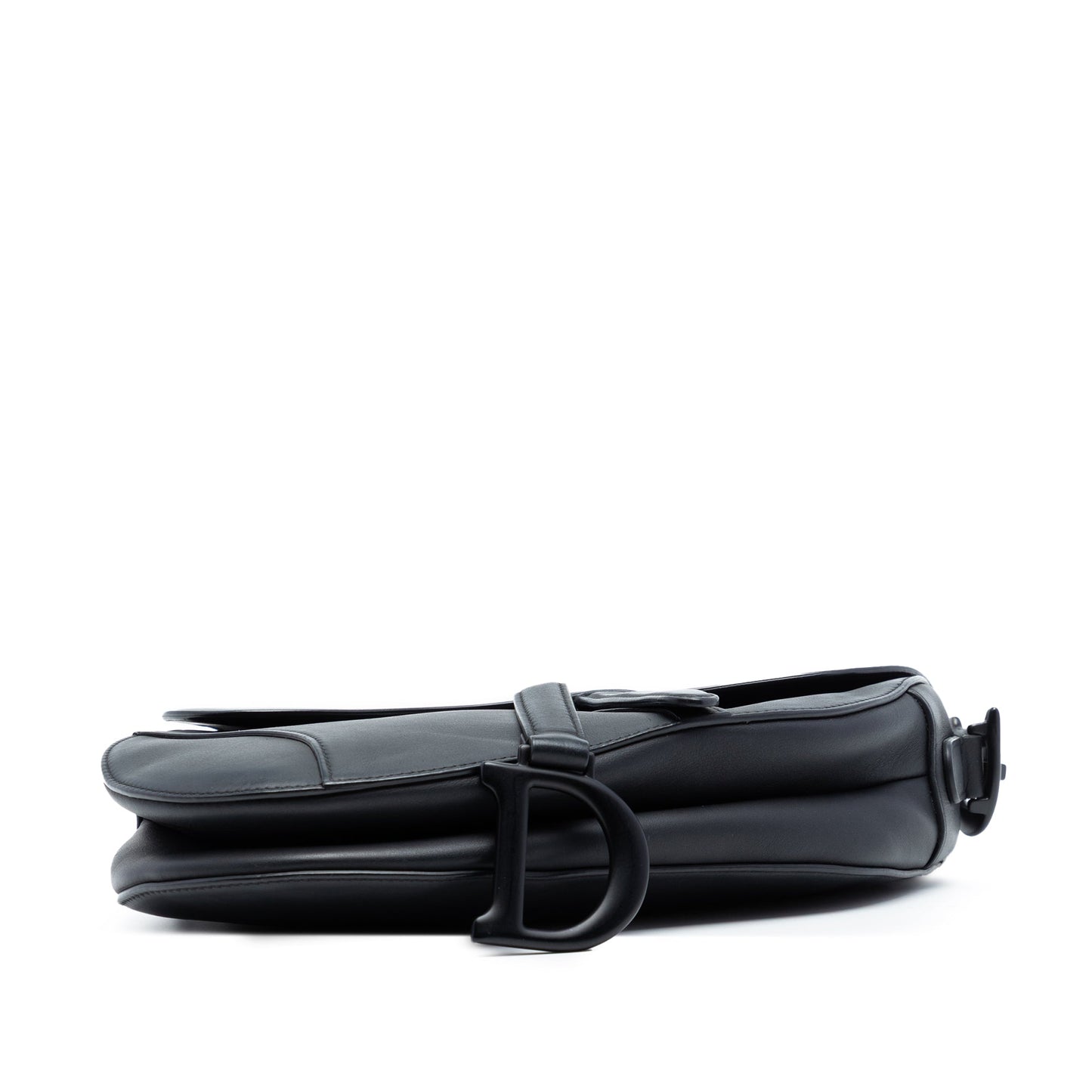 Ultra Matte Calfskin Saddle Bag