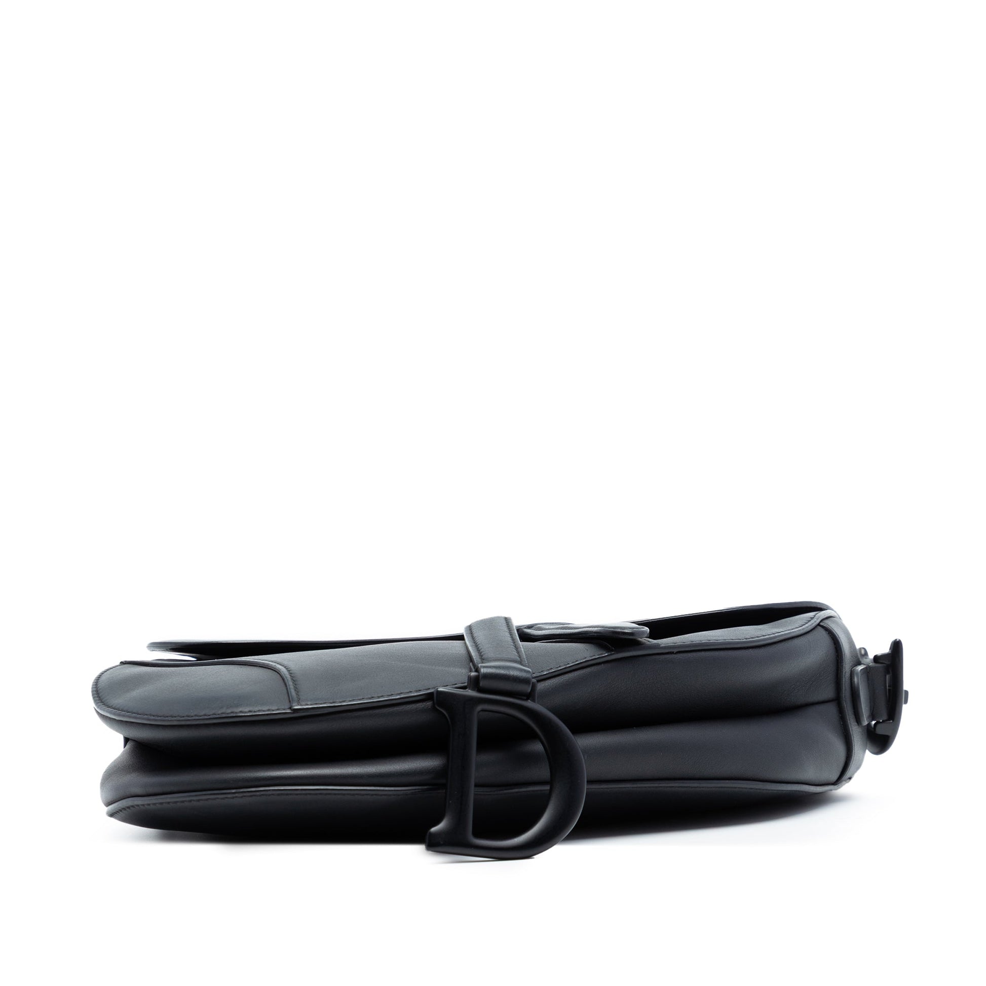 Ultra Matte Calfskin Saddle Bag