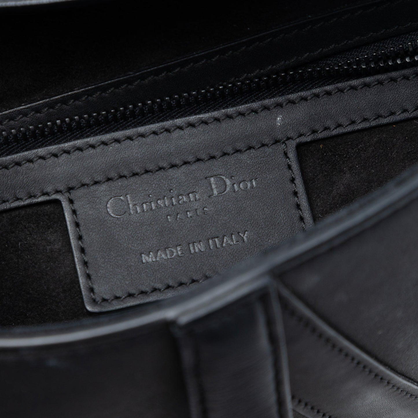 Ultra Matte Calfskin Saddle Bag