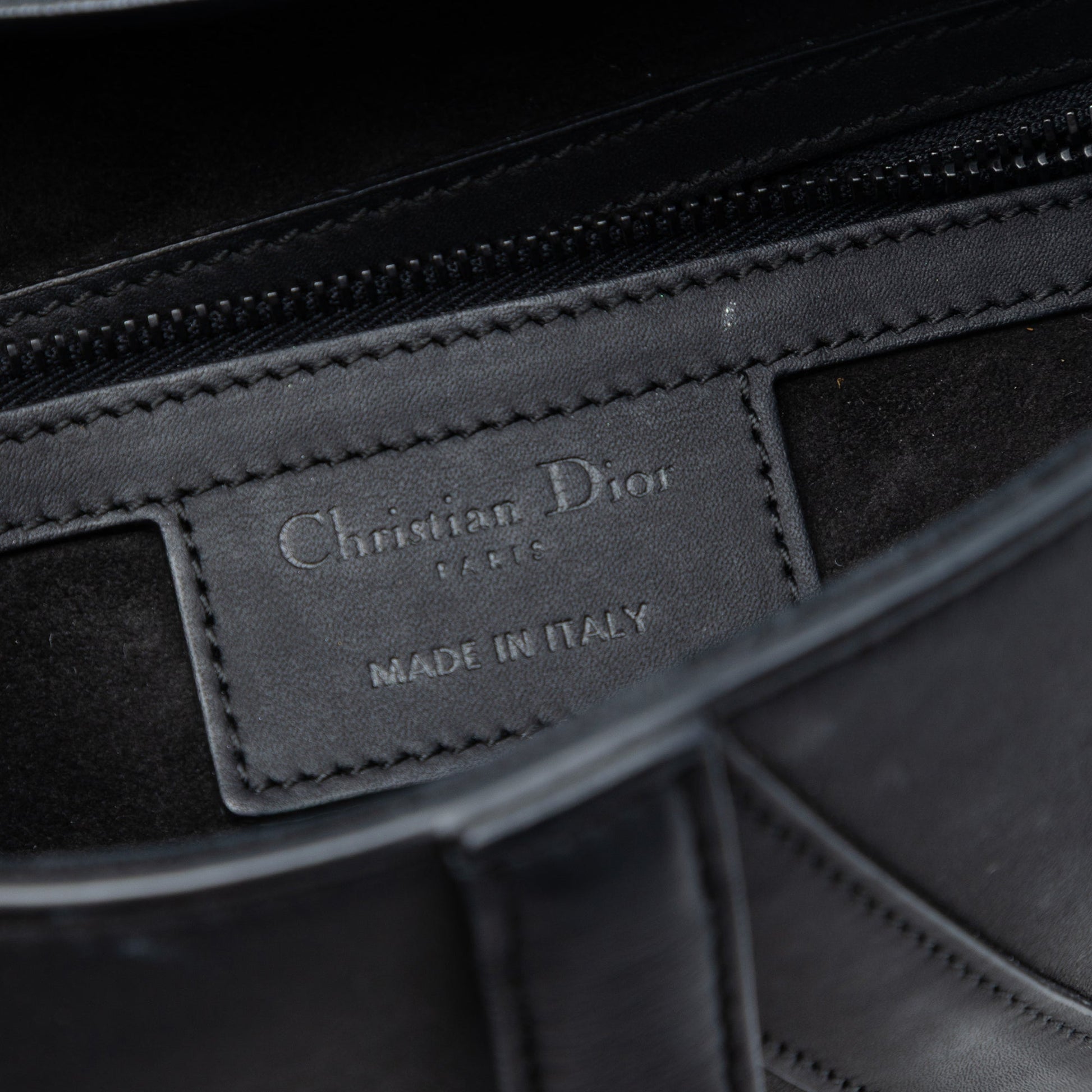 Ultra Matte Calfskin Saddle Bag