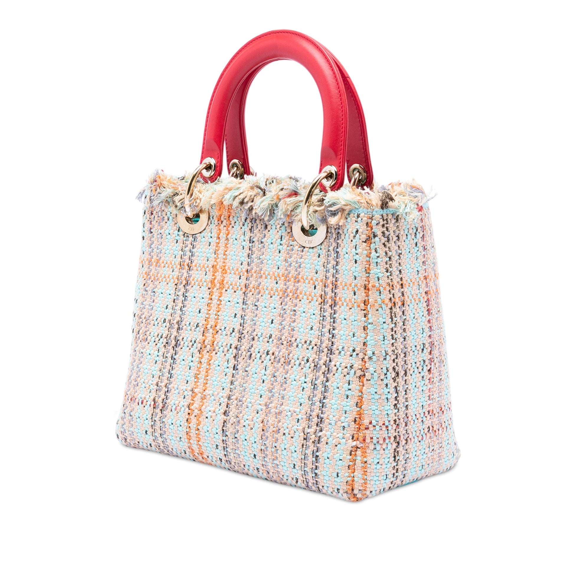 Dior Medium Tweed Heart Deco Lady Dior