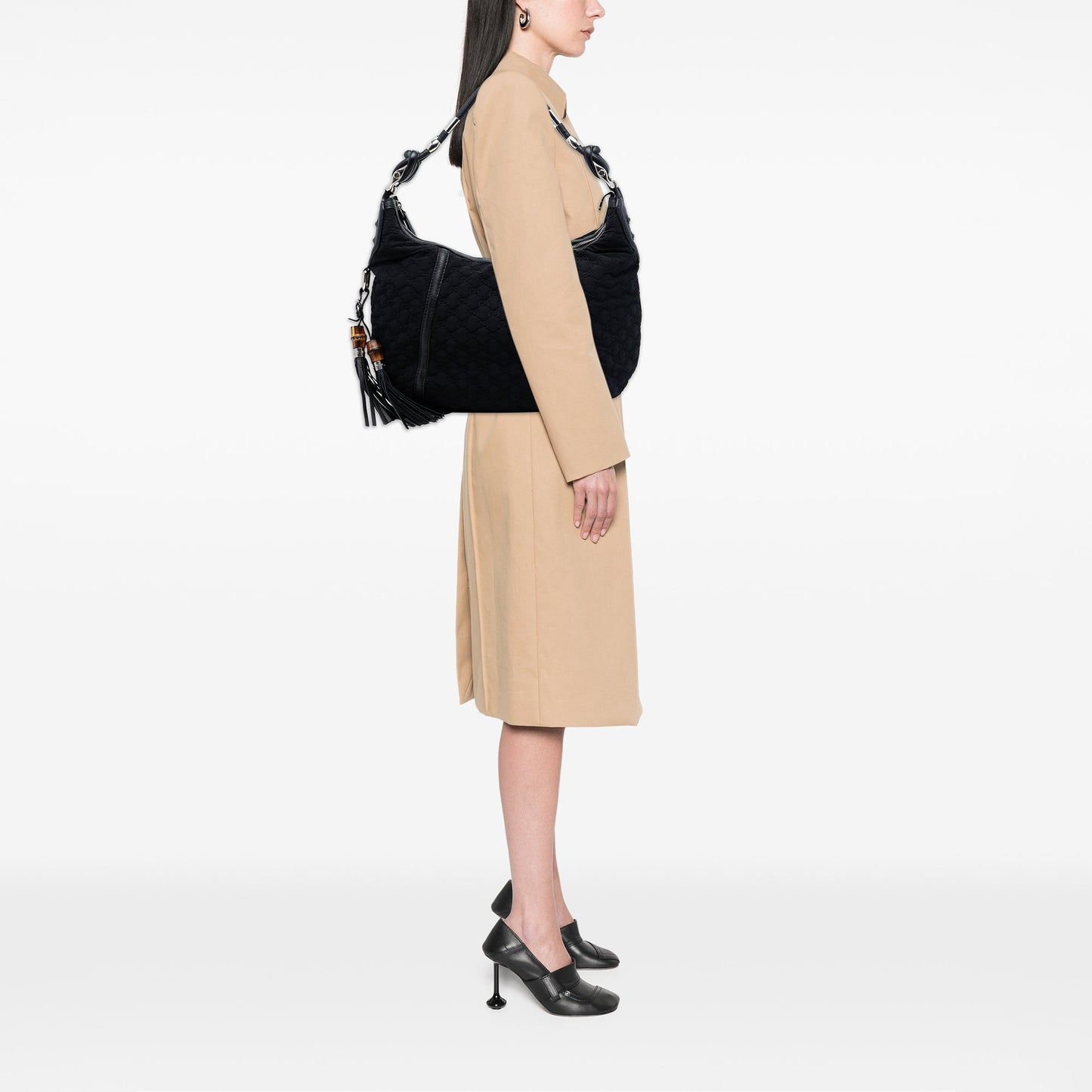 Gucci Guccissima Neoprene Techno Horsebit Hobo