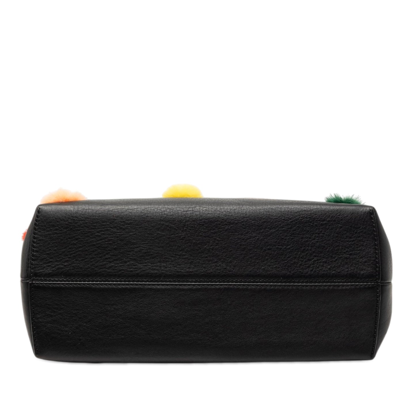 Fendi Medium Leather Pompom By The Way Satchel