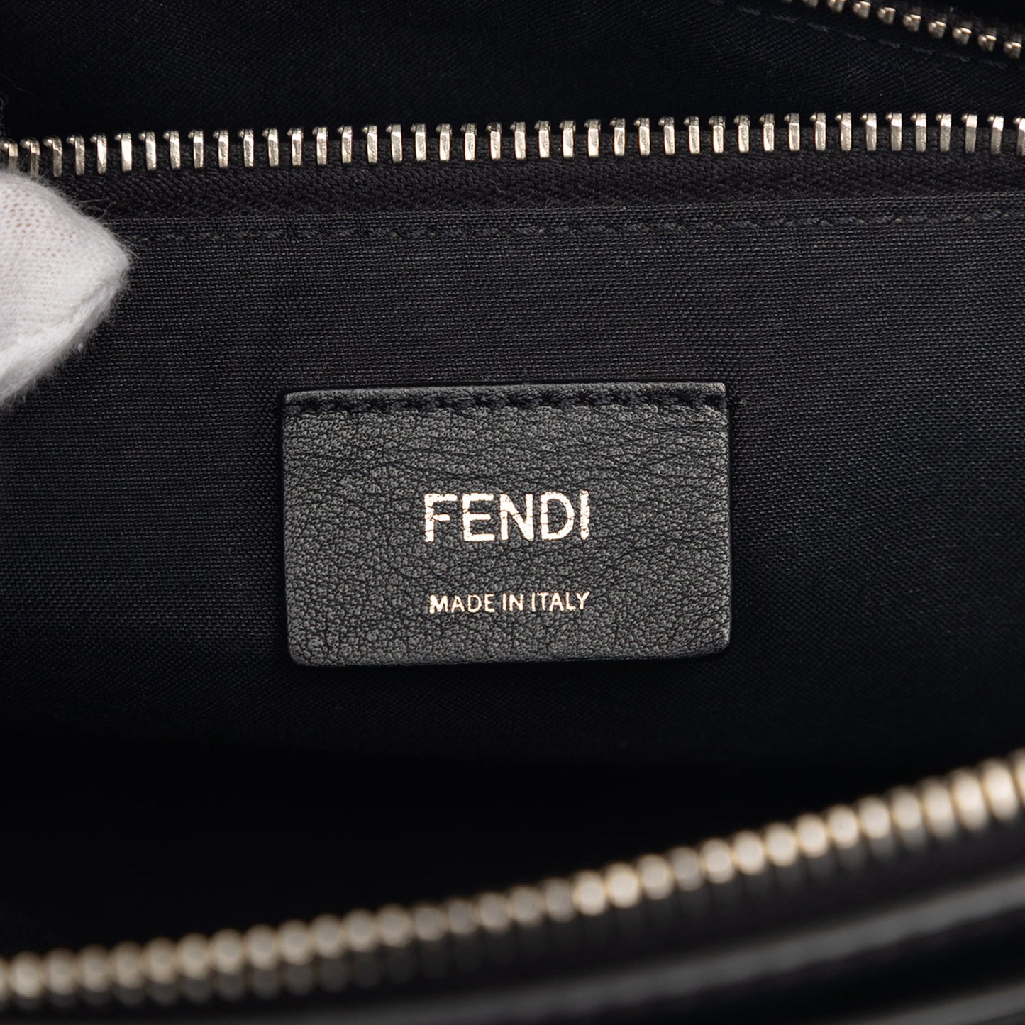 Fendi Medium Leather Pompom By The Way Satchel