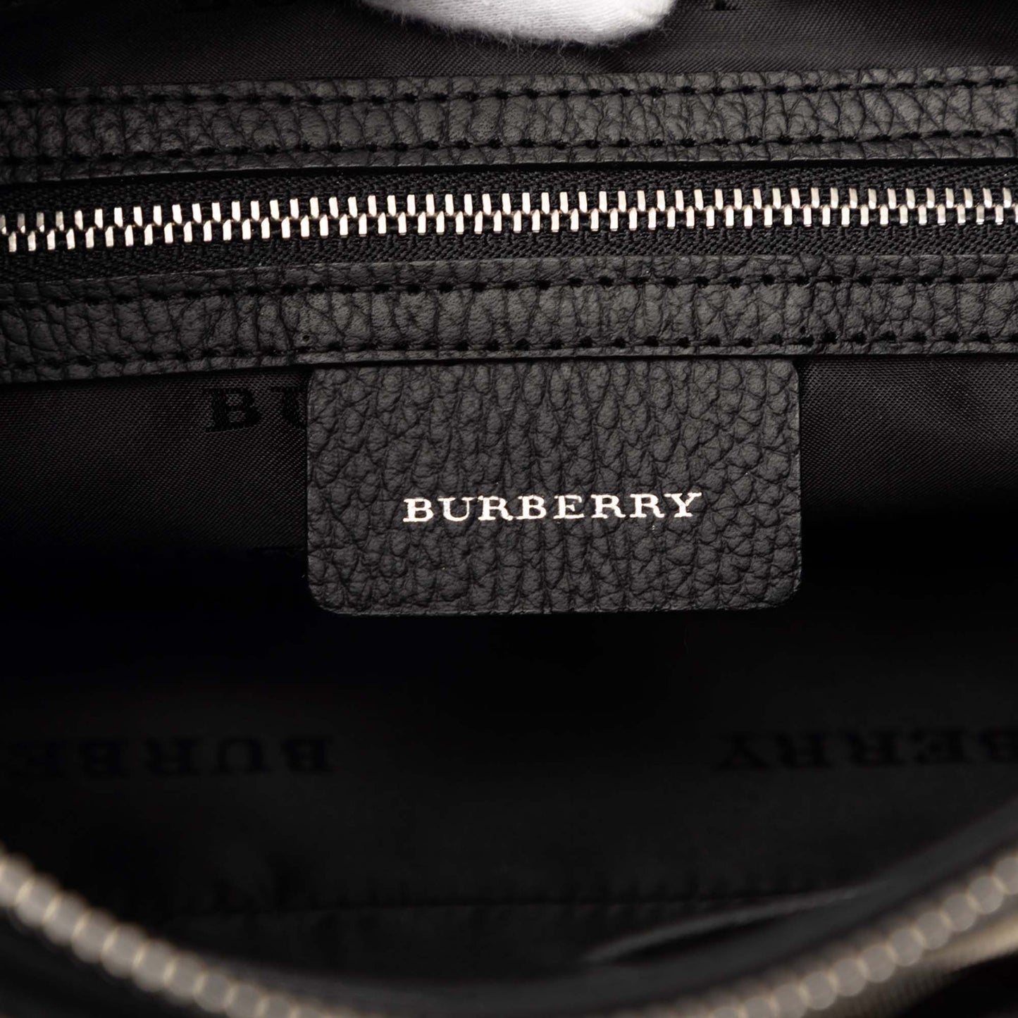 Burberry Nova Check Trimmed Canvas Shoulder Bag