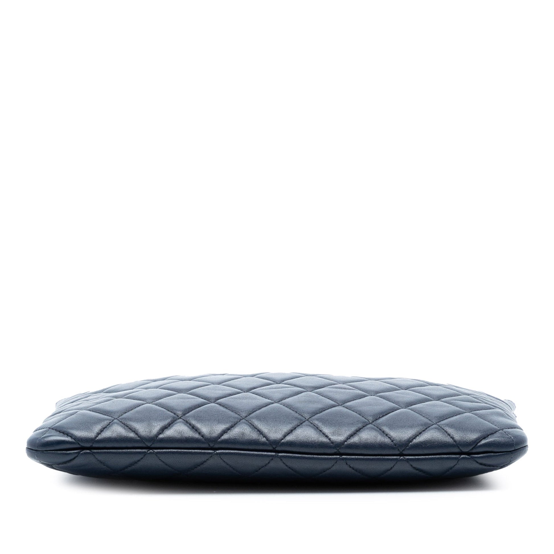 Medium Quilted Lambskin O Case Clutch