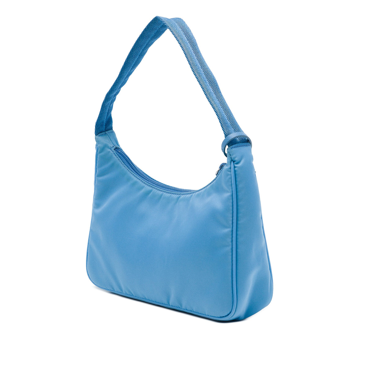 Prada Mini Tessuto Re Edition 2000 Shoulder Bag — Blue