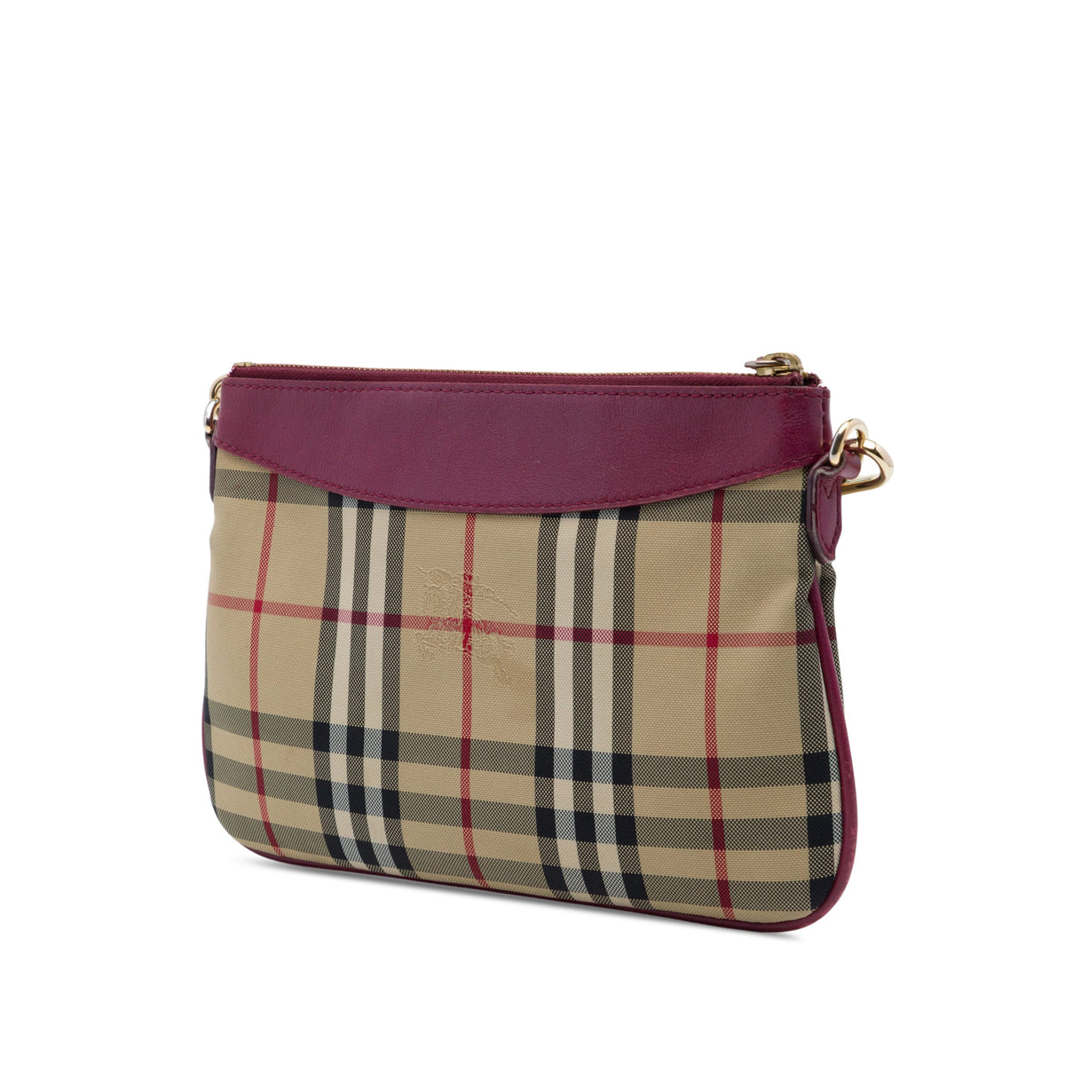 Burberry Haymarket Check Canvas Peyton Crossbody