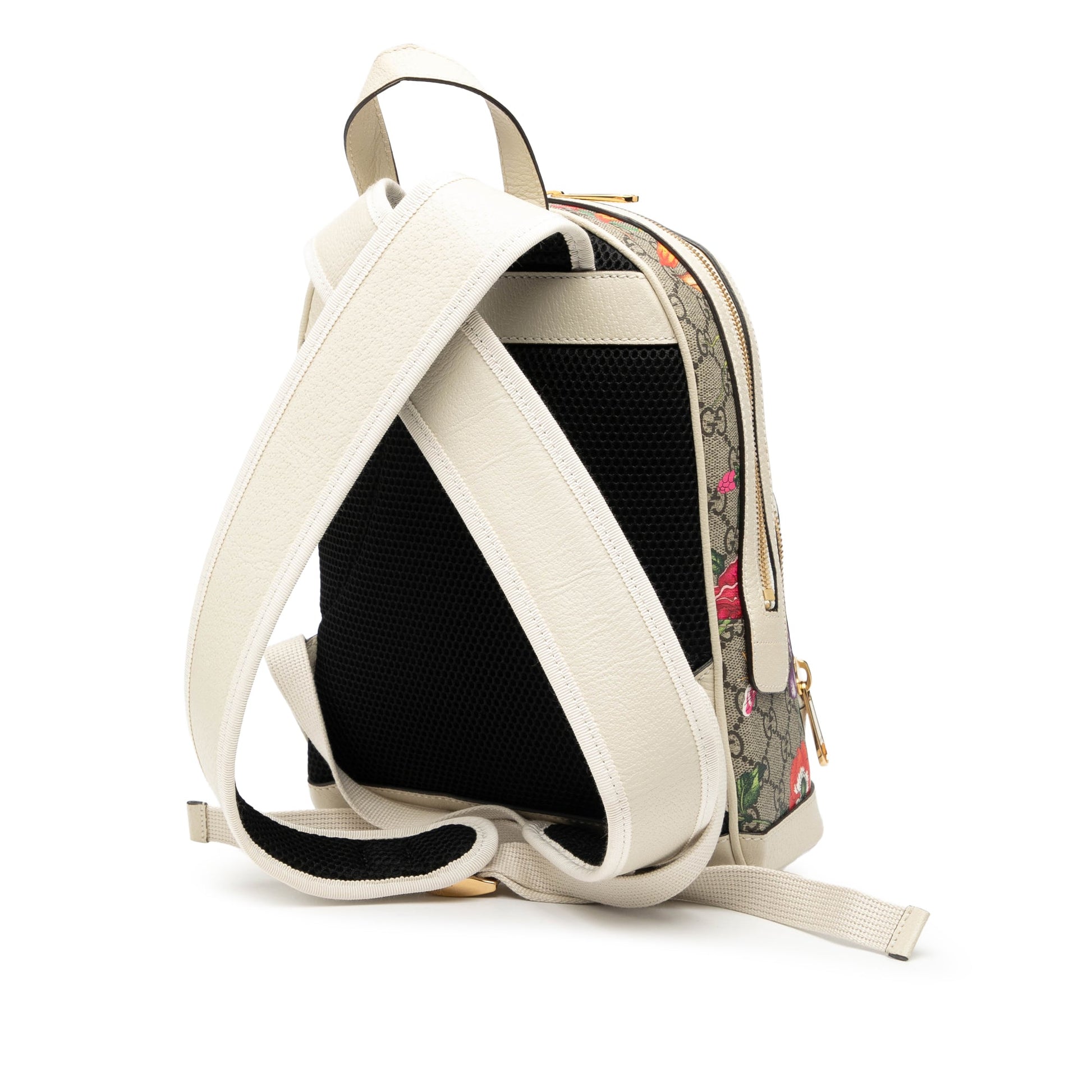 Gucci Small GG Supreme Flora Ophidia Backpack