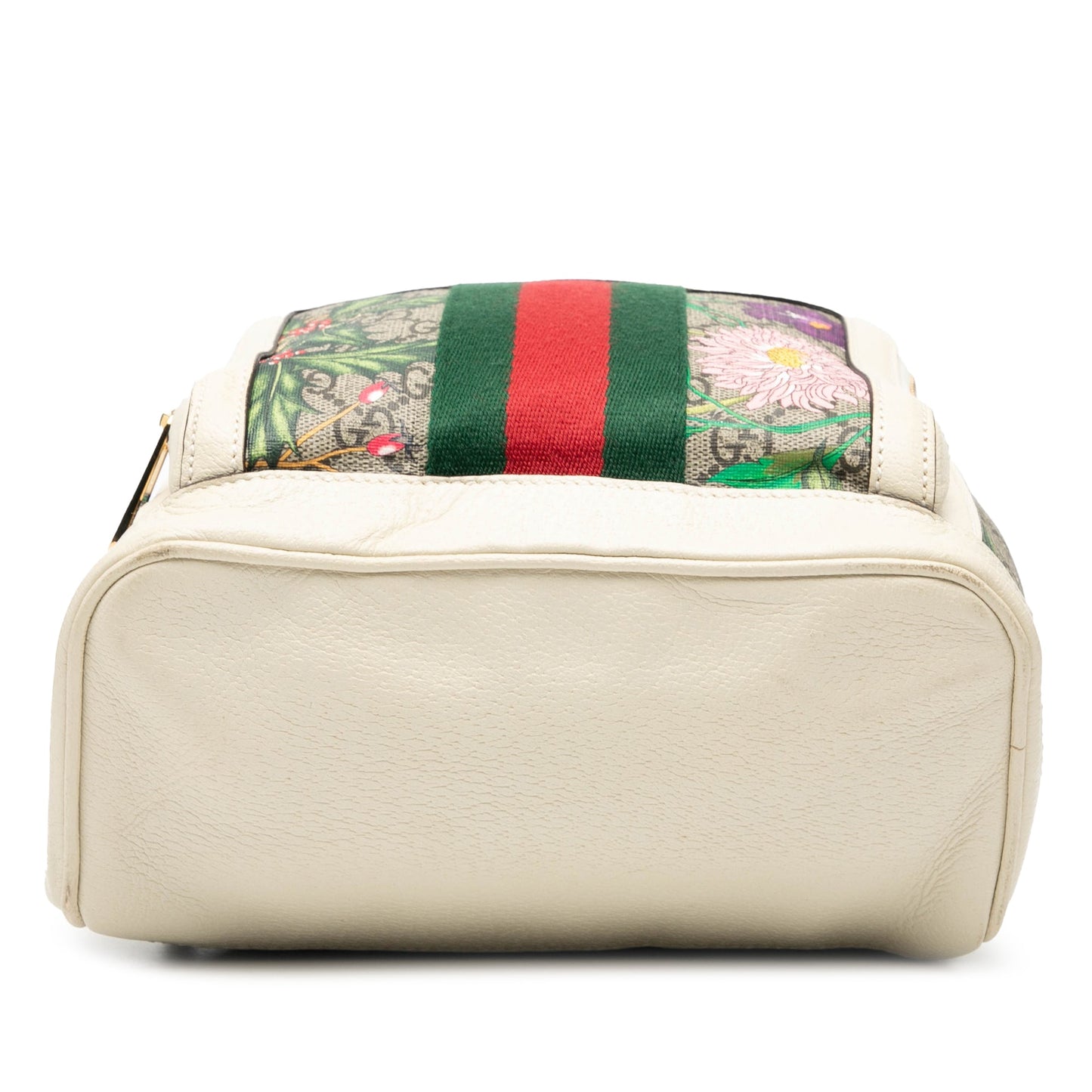 Gucci Small GG Supreme Flora Ophidia Backpack