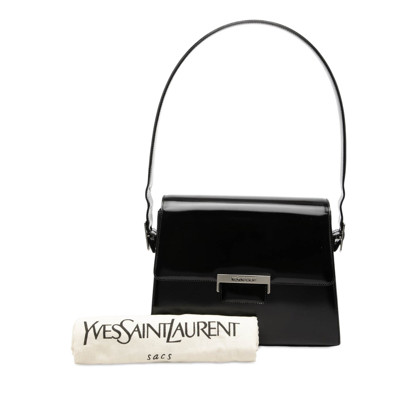 Saint Laurent Patent Shoulder Bag